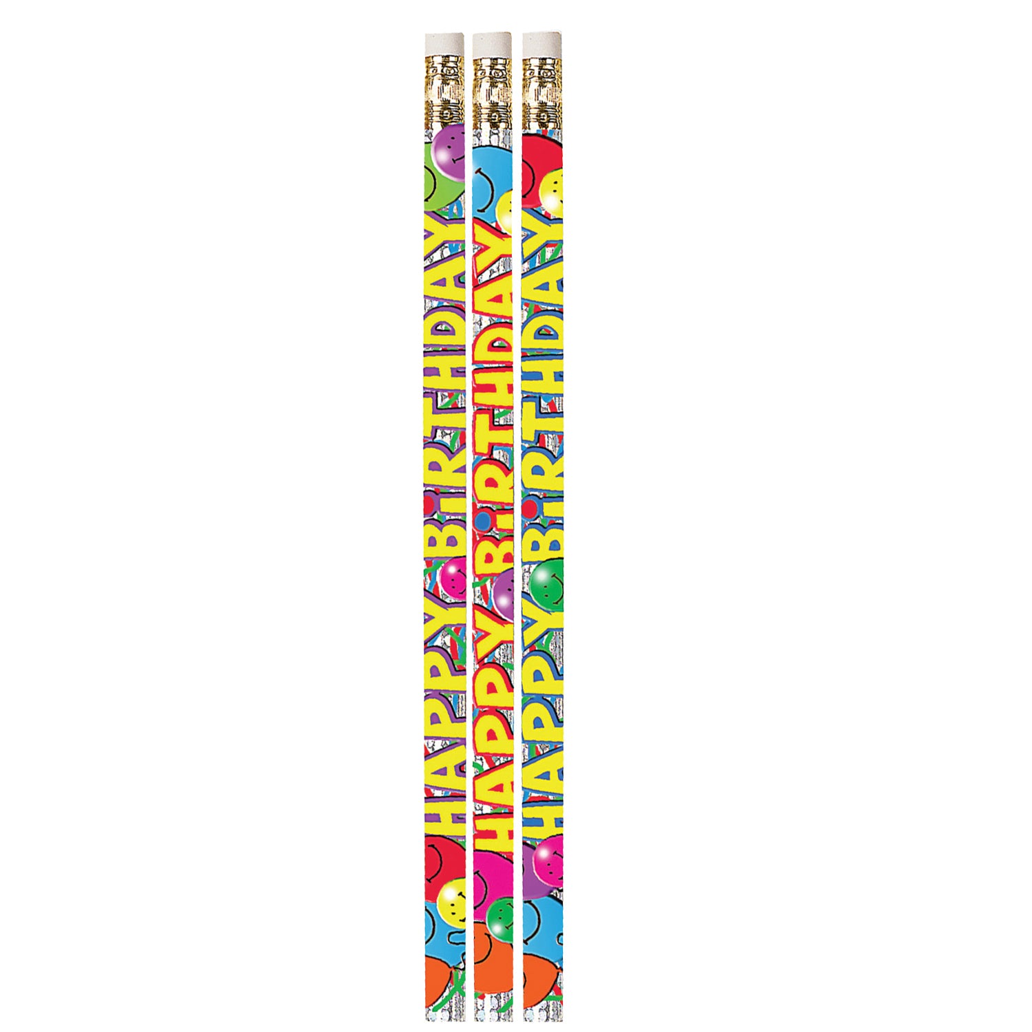 Birthday Bash Motivational/Fun Pencil, Pack of 144