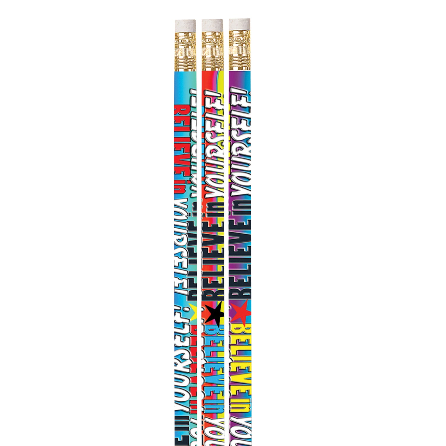 Believe In Yourself Motivational Pencil, Pack of 144