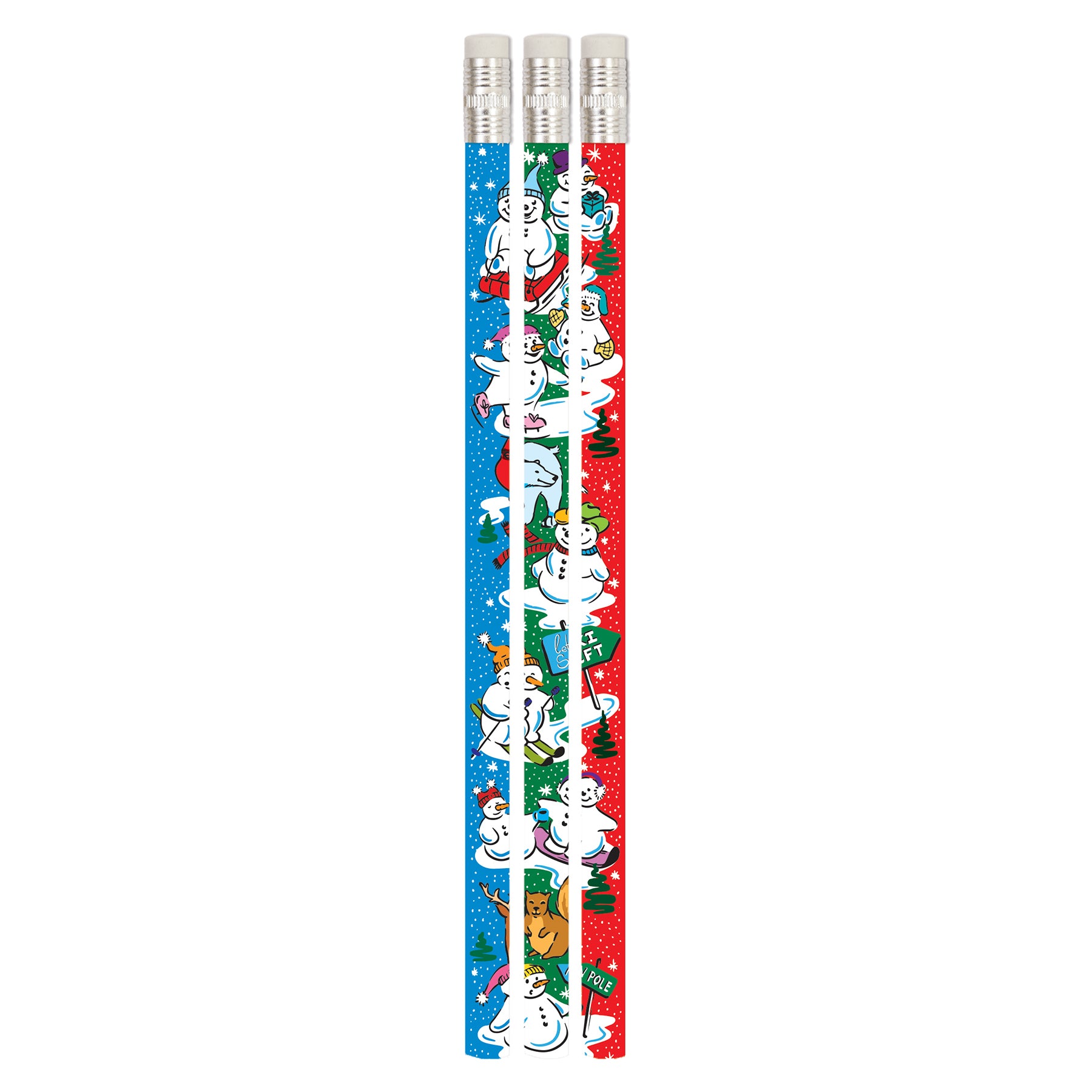 Snowman Country Pencil, 12 Per Pack, 12 Packs