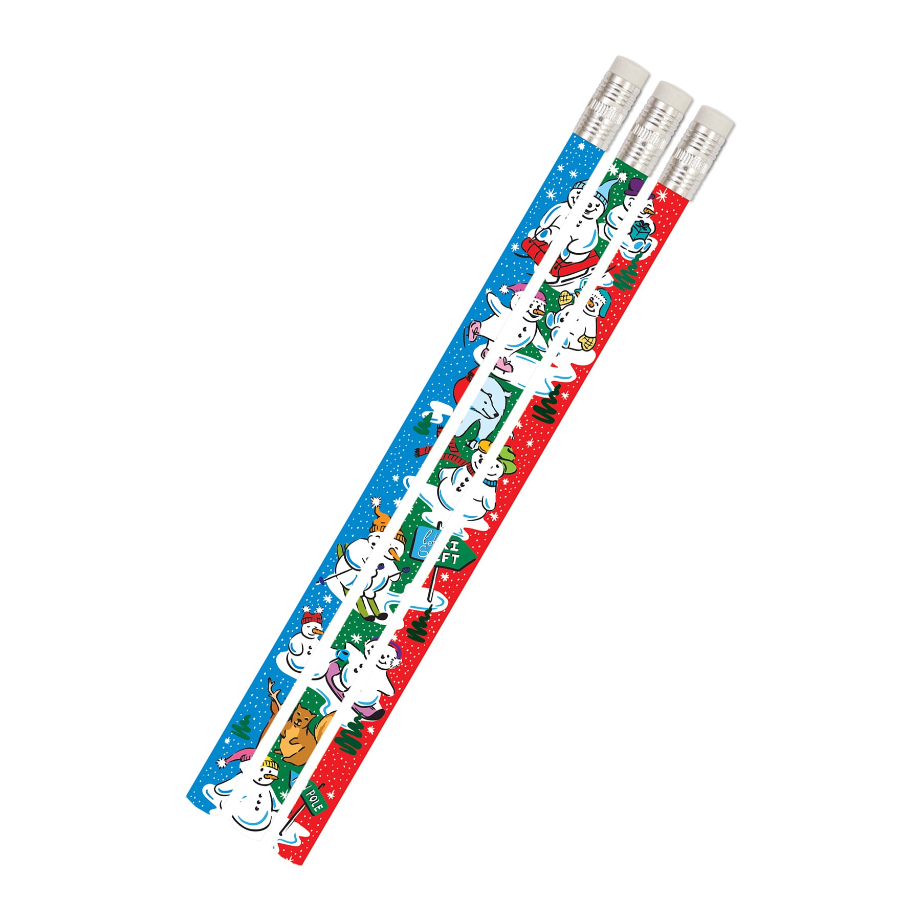 Snowman Country Pencil, 12 Per Pack, 12 Packs