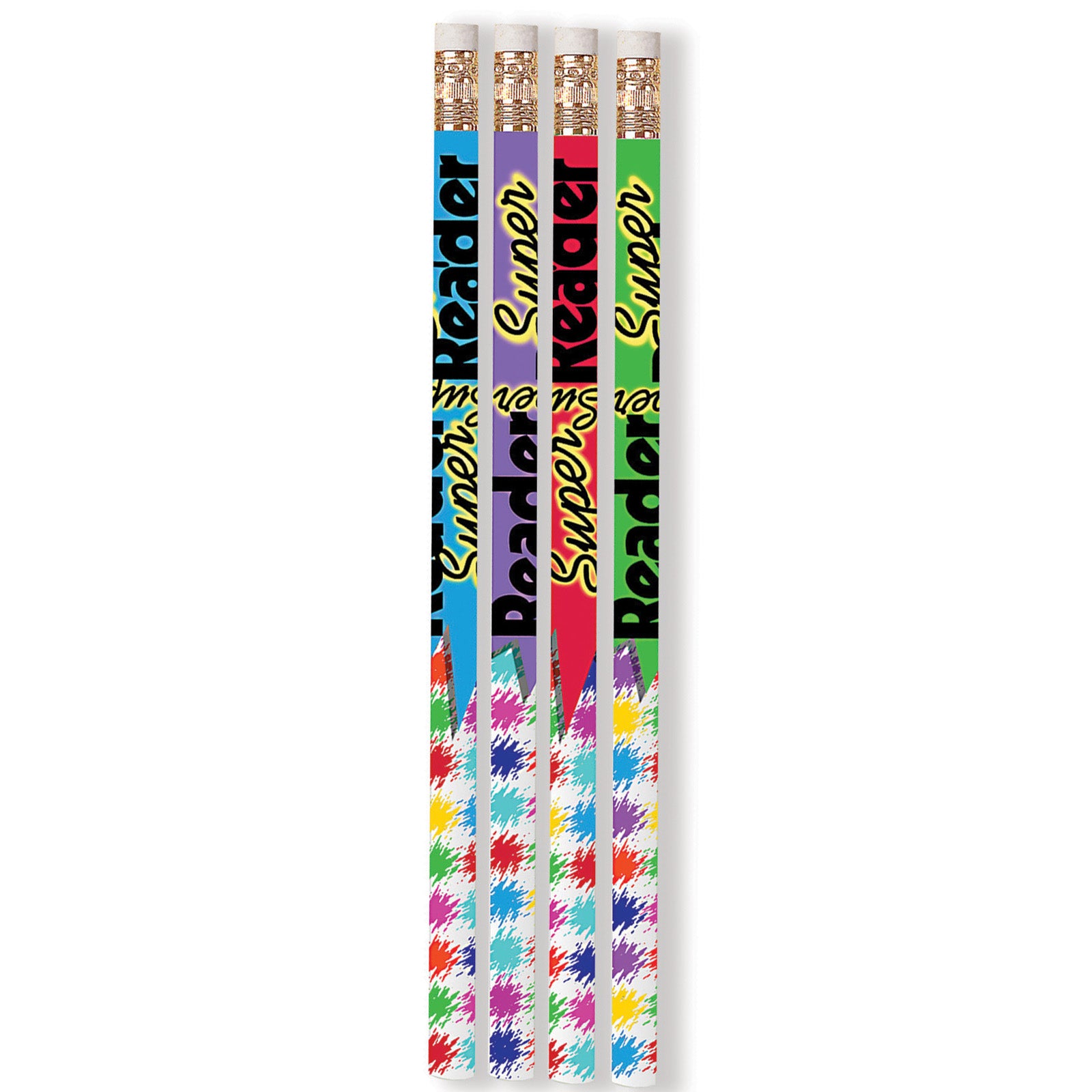 Super Reader Motivational Pencils, Pack of 144