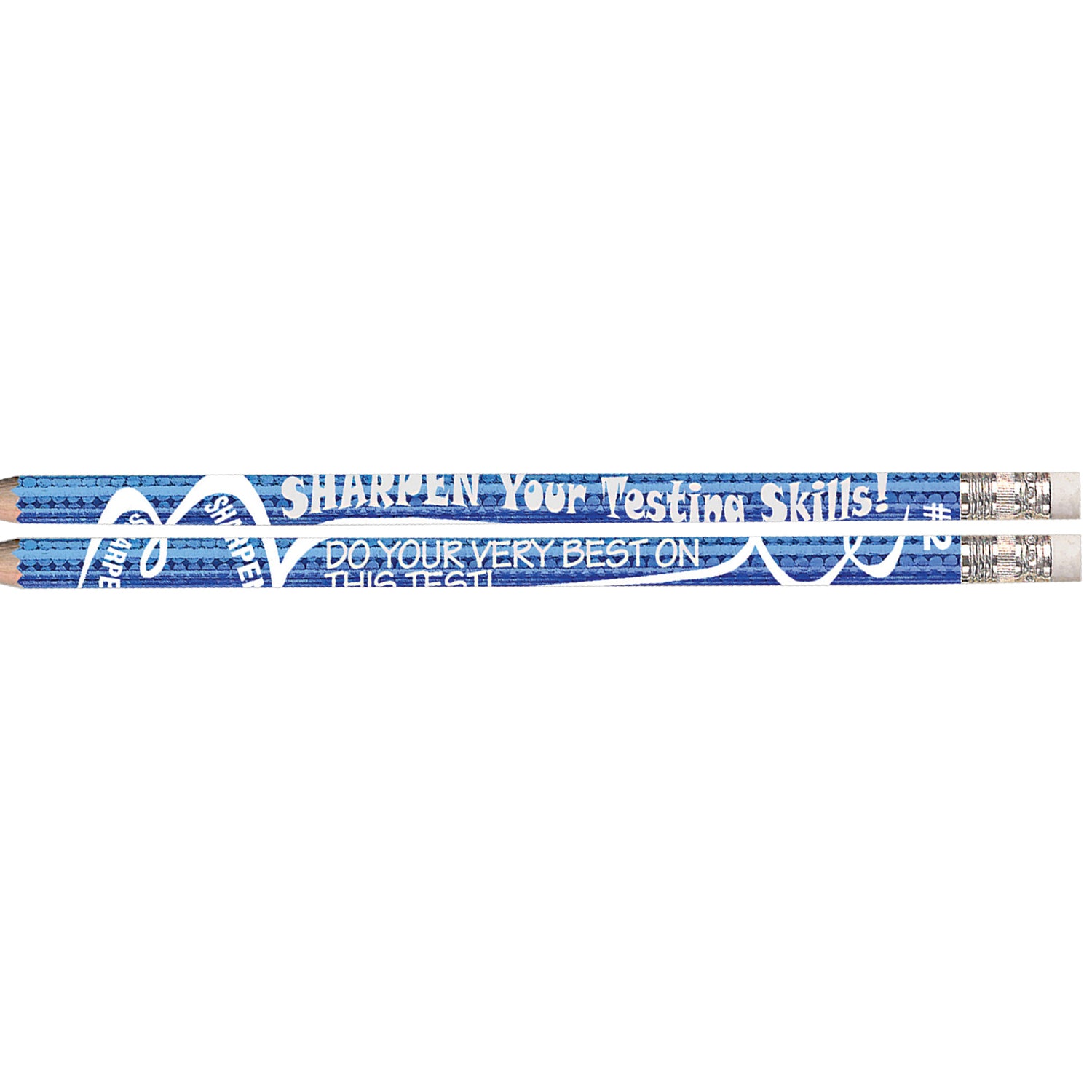 Sharpen Your Testing Skills Motivational Pencils, Pack of 144