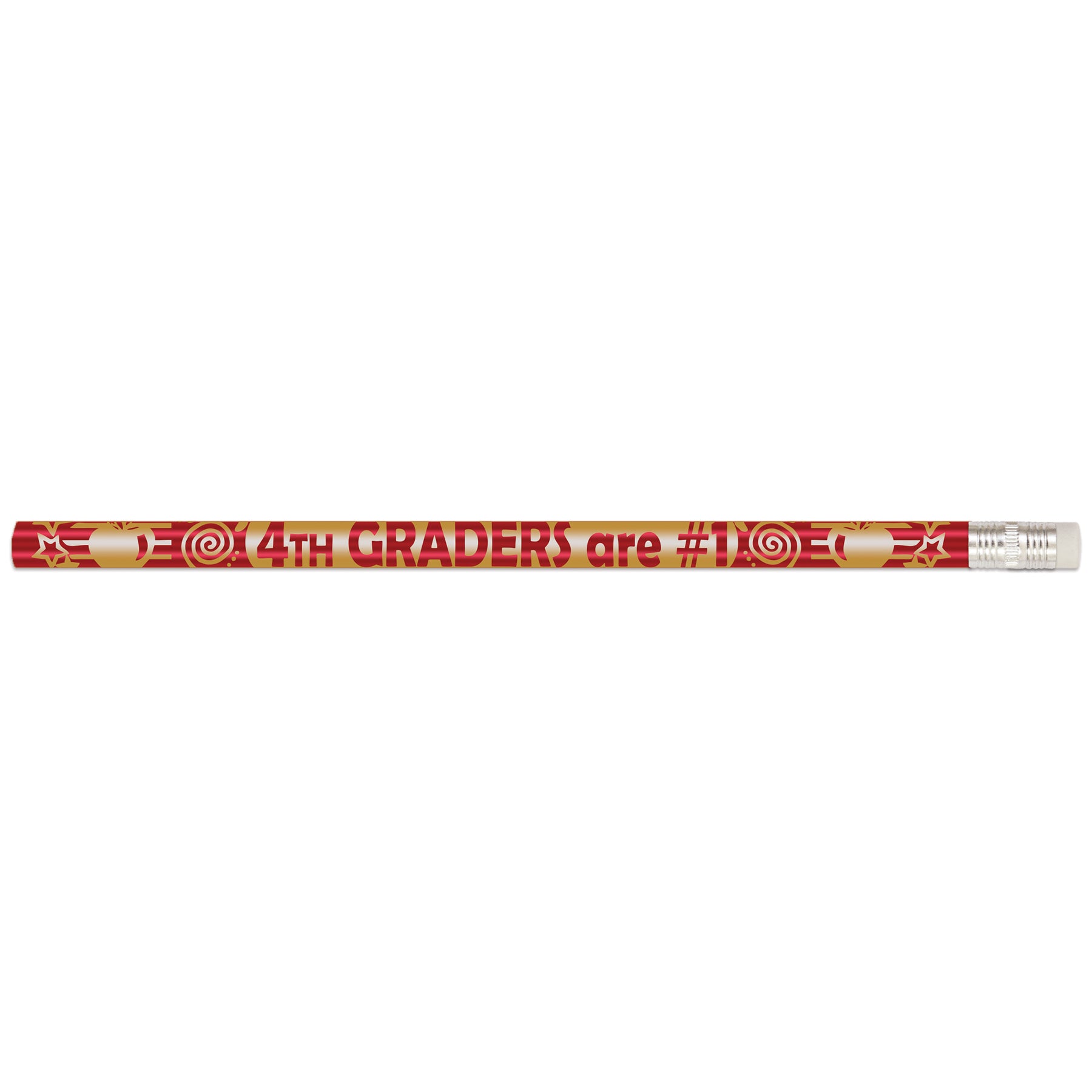 4th Graders Are #1 Pencils, 12 Per Pack, 12 Packs