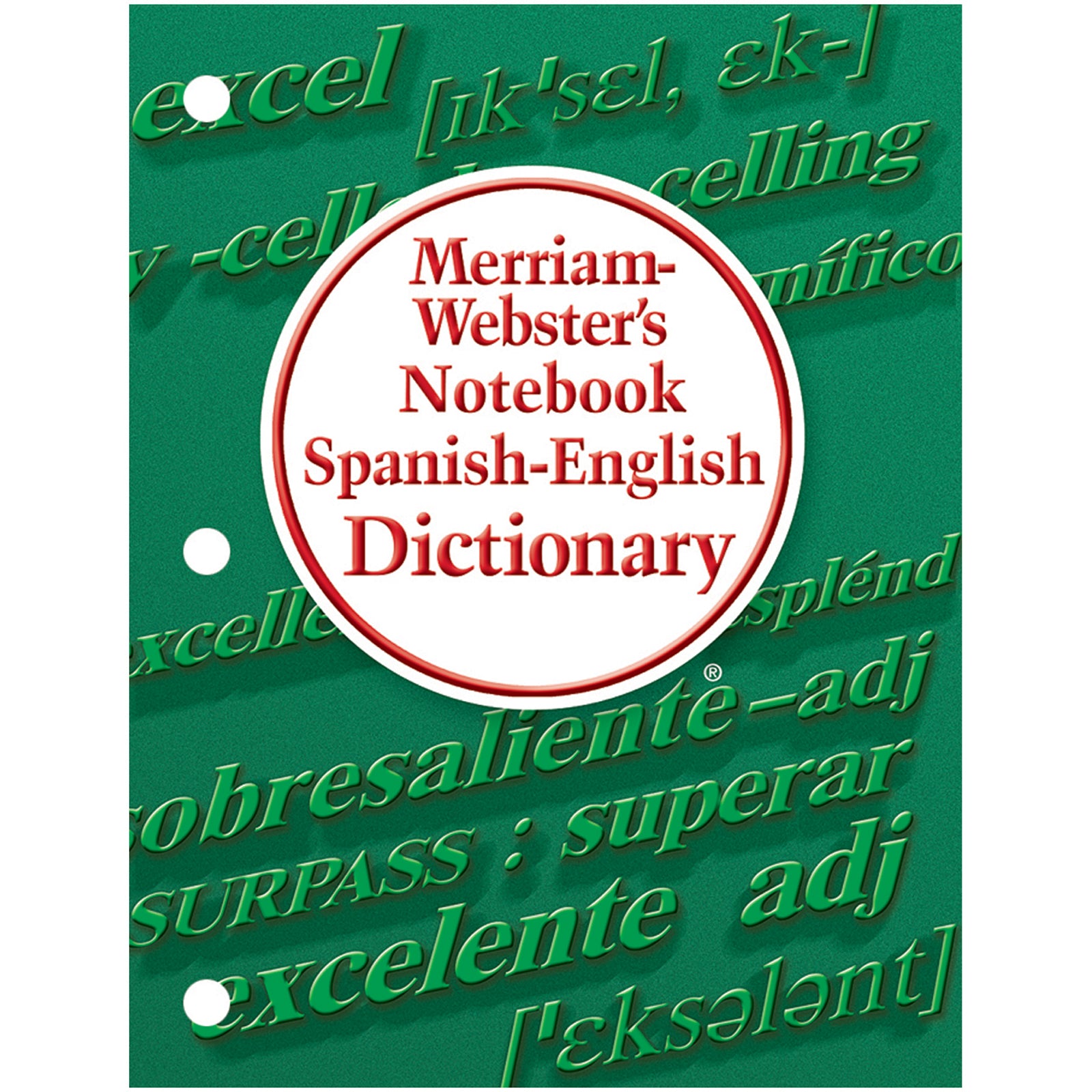 Merriam-Webster's Notebook Spanish-English Dictionary, Pack of 6