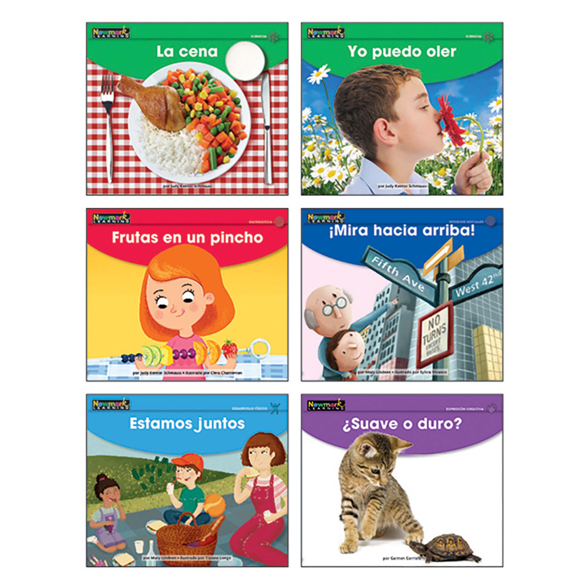 Early Rising Readers My Five Senses Theme Set, Spanish