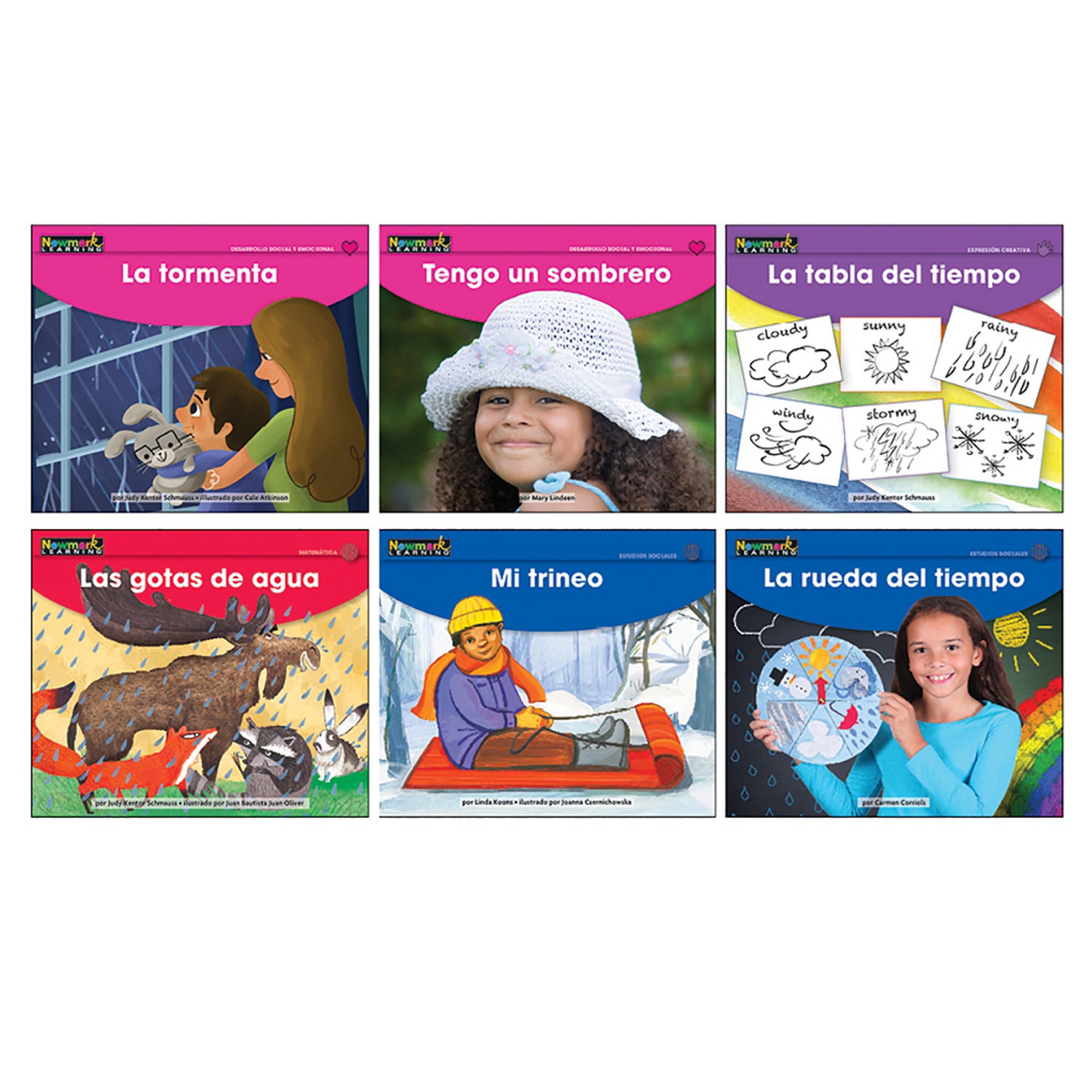 Early Rising Readers Weather Theme Set, Spanish