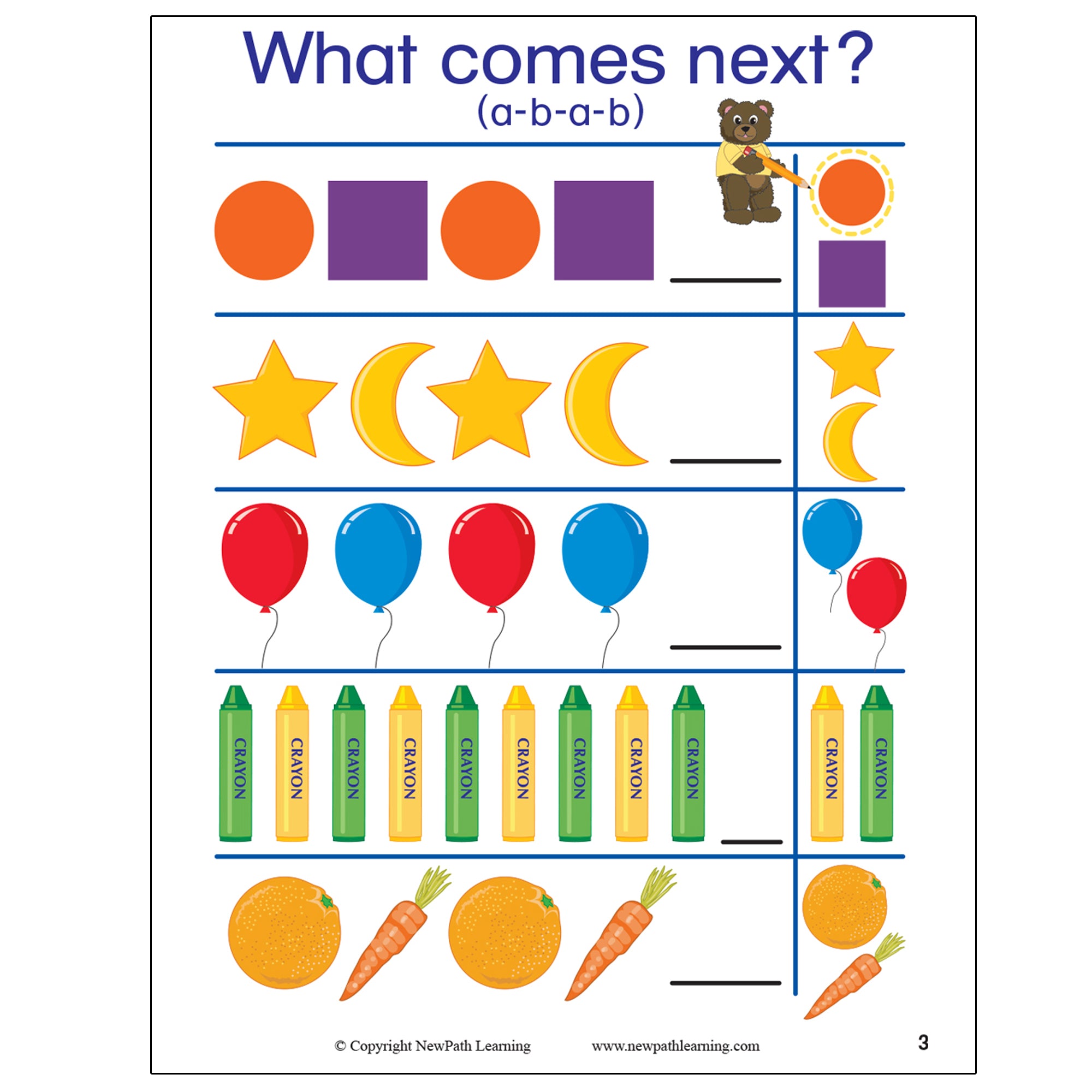 Patterns & Sorting Student Activity Guide