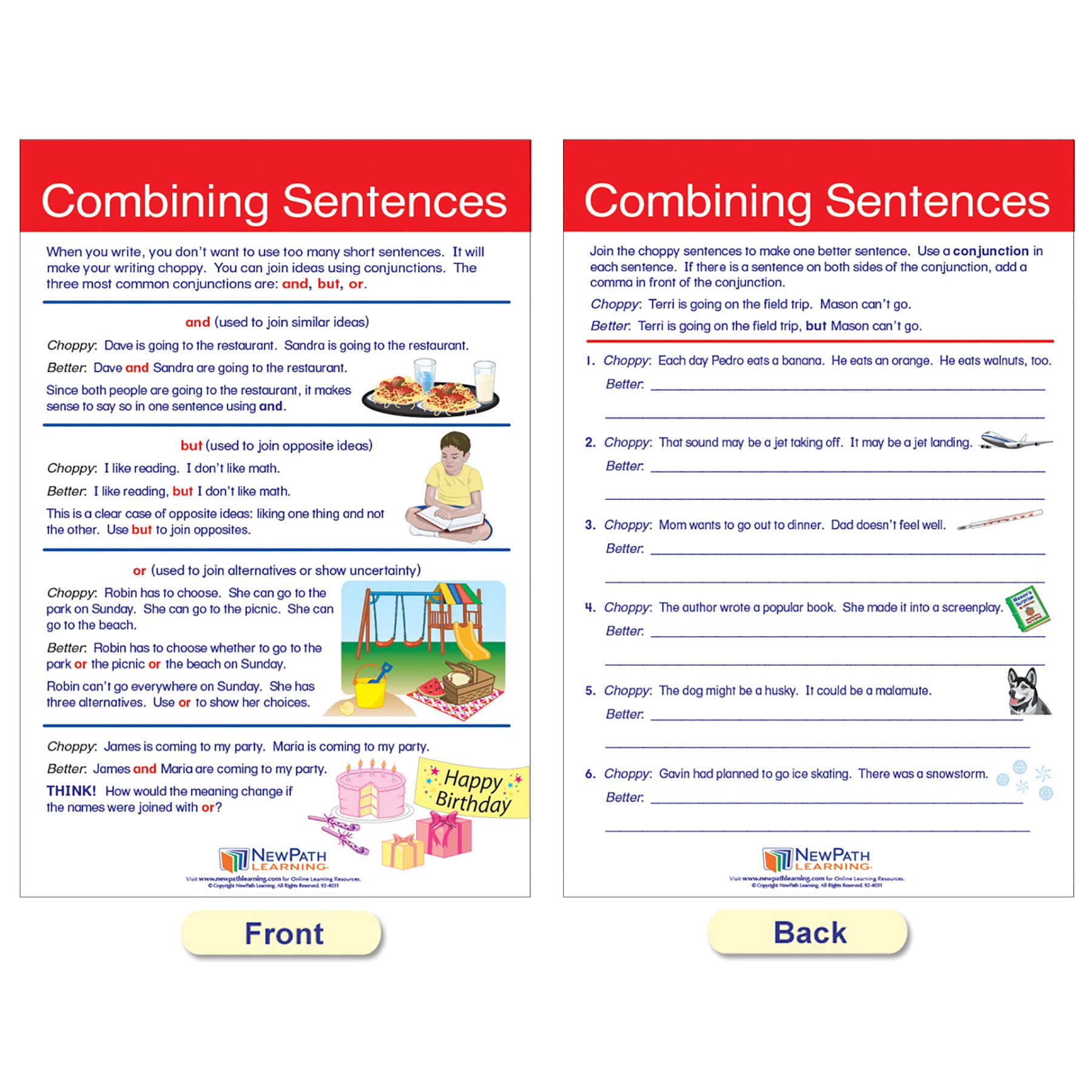 Usage: Sentences & Grammar Rules Bulletin Board Activity Chart Set - A1 School Supplies