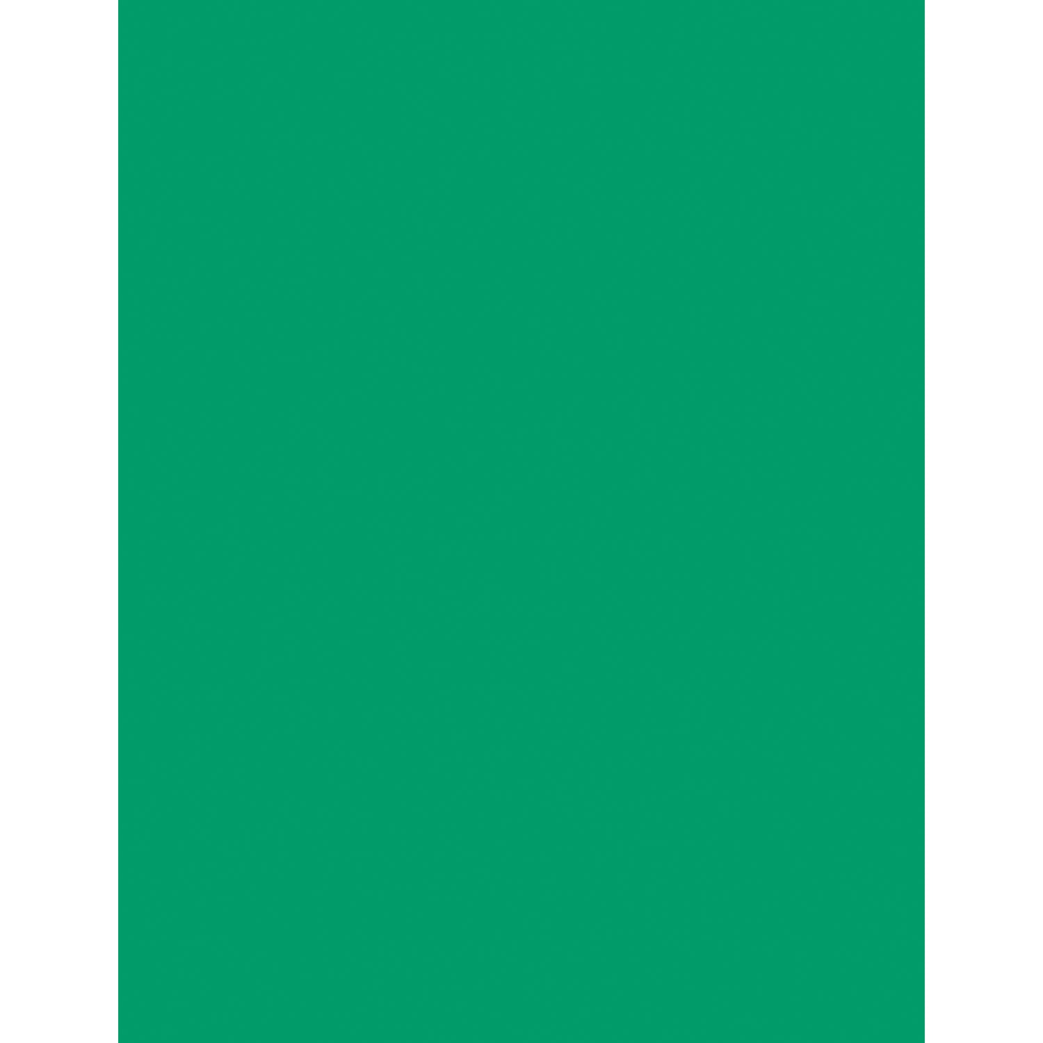 Card Stock, Emerald Green, 8-1/2" x 11", 100 Sheets