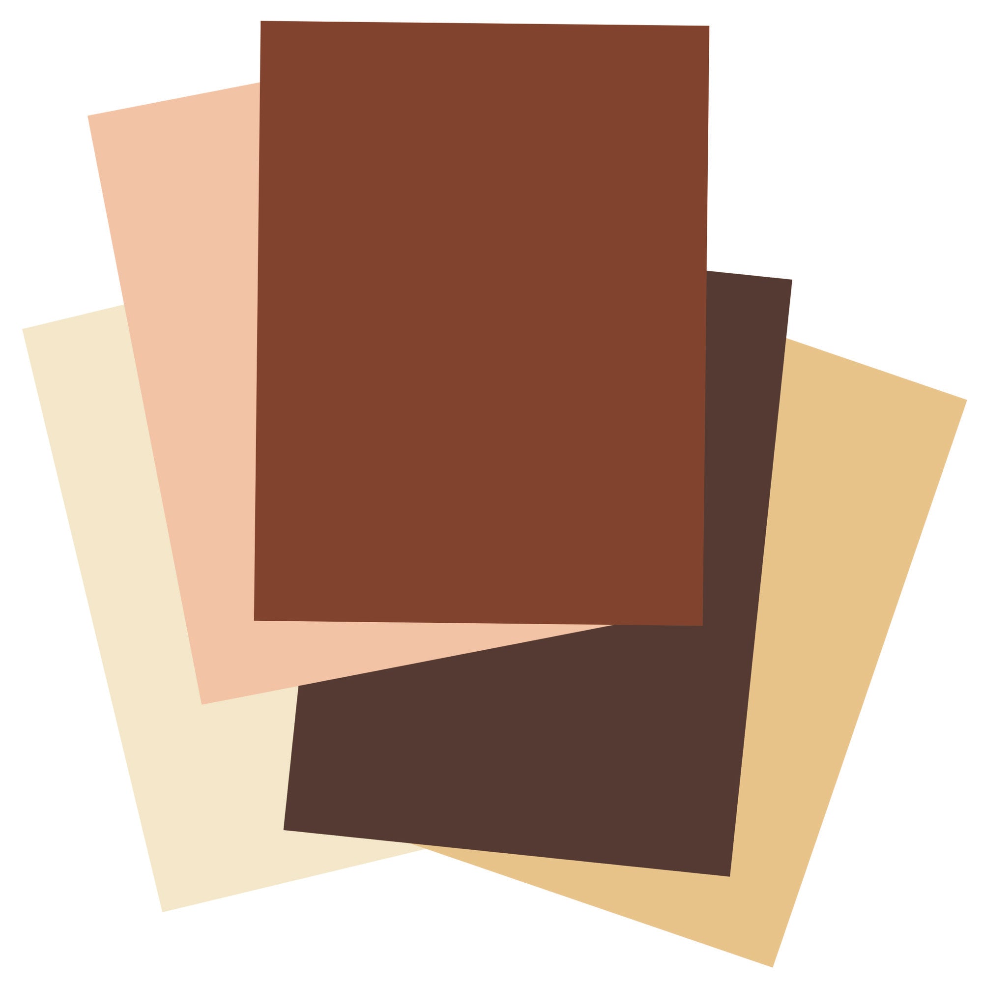 Construction Paper, Shades of Me Assortment, 9" x 12", 50 Sheets Per Pack, 5 Packs