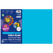 Construction Paper, Atomic Blue, 12" x 18", 50 Sheets Per Pack, 3 Packs - A1 School Supplies