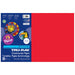 Construction Paper, Festive Red, 12" x 18", 50 Sheets Per Pack, 5 Packs - A1 School Supplies