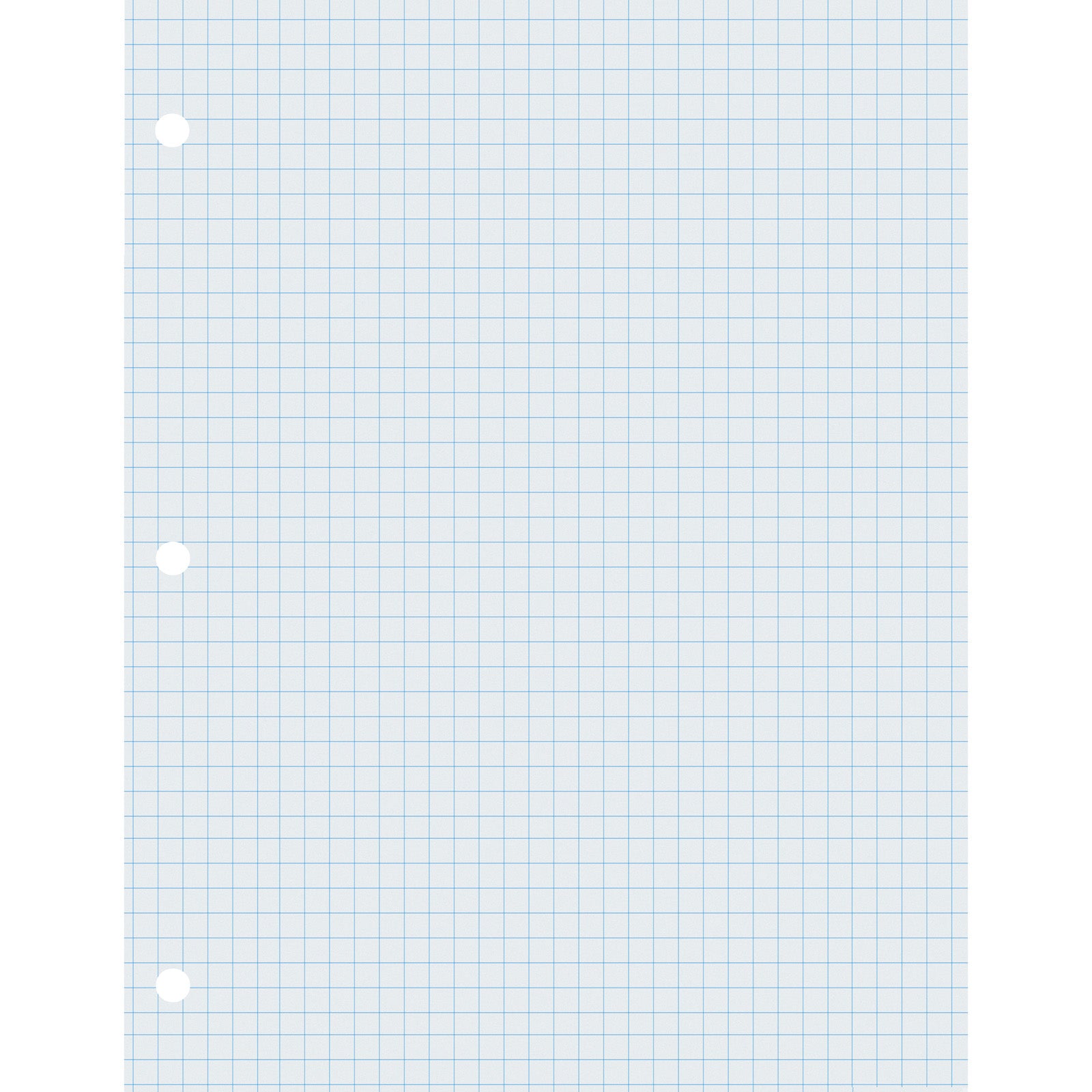 Graphing Paper, White, 2-sided, 1/4" Quadrille Ruled 8-1/2" x 11", 500 Sheets