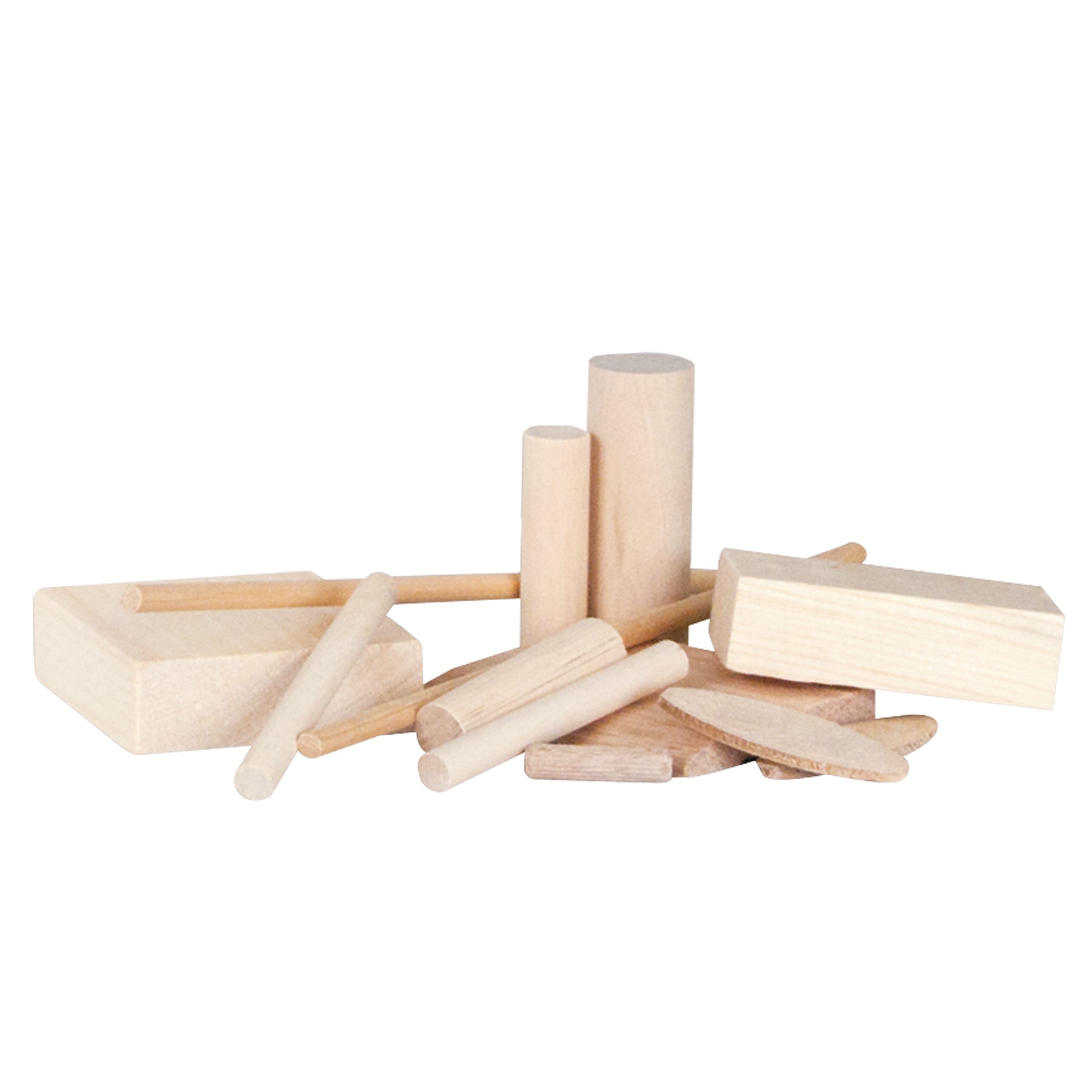 Treasure Chest of Wood, Assorted Shapes & Sizes, 10 lb.