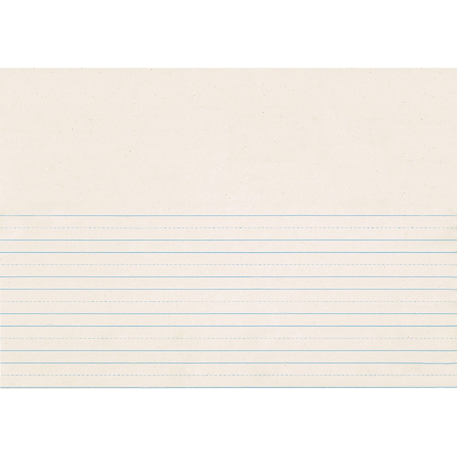 Newsprint Handwriting Paper, Picture Story, 7/8" x 7/16" x 7/16" Ruled Long, 18" x 12", 500 Sheets