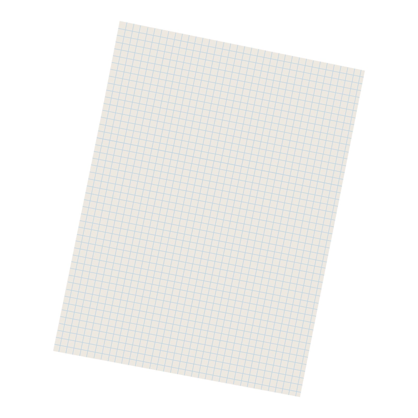 Grid Ruled Drawing Paper, White, 1/4" Quadrille Ruled, 9" x 12", 500 Sheets Per Pack, 2 Packs