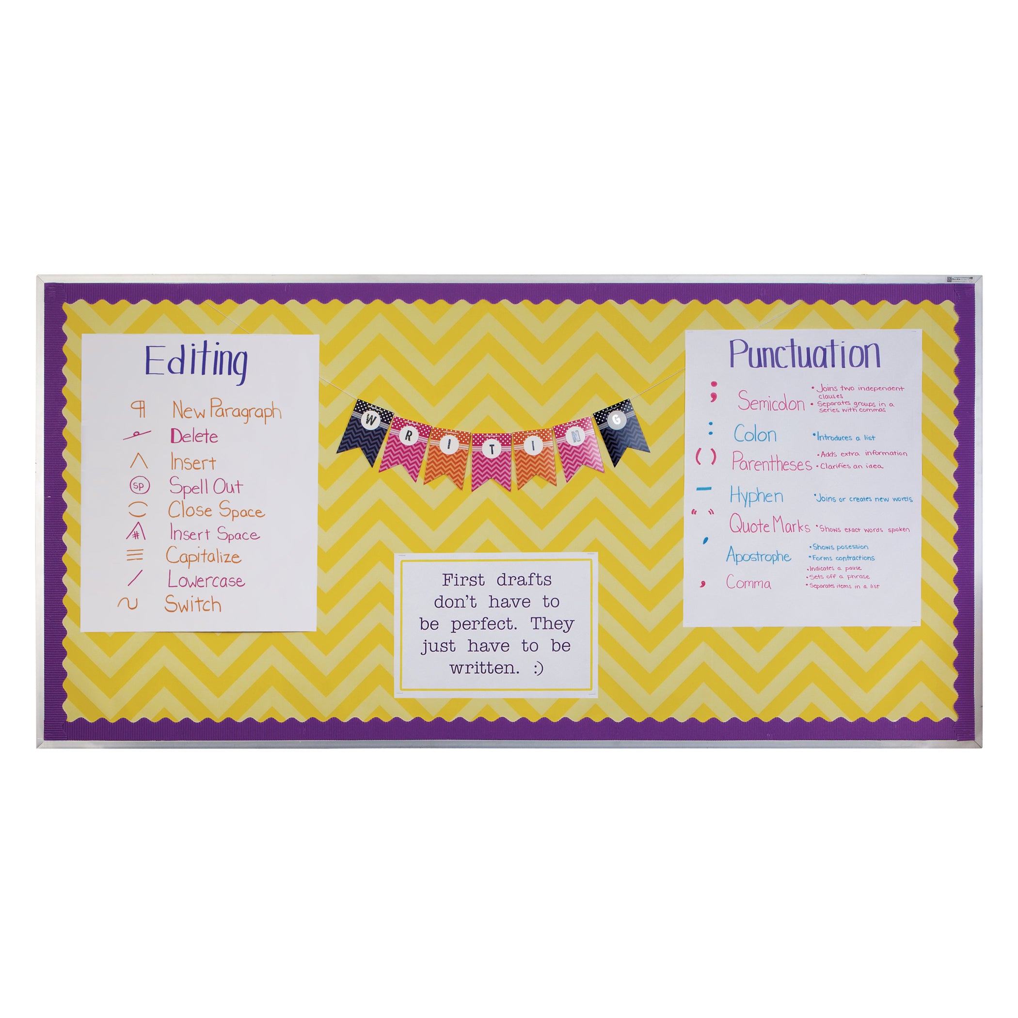 Heavy Duty Anchor Chart Paper, Non-Adhesive, White, Unruled 27" x 34", 25 Sheets