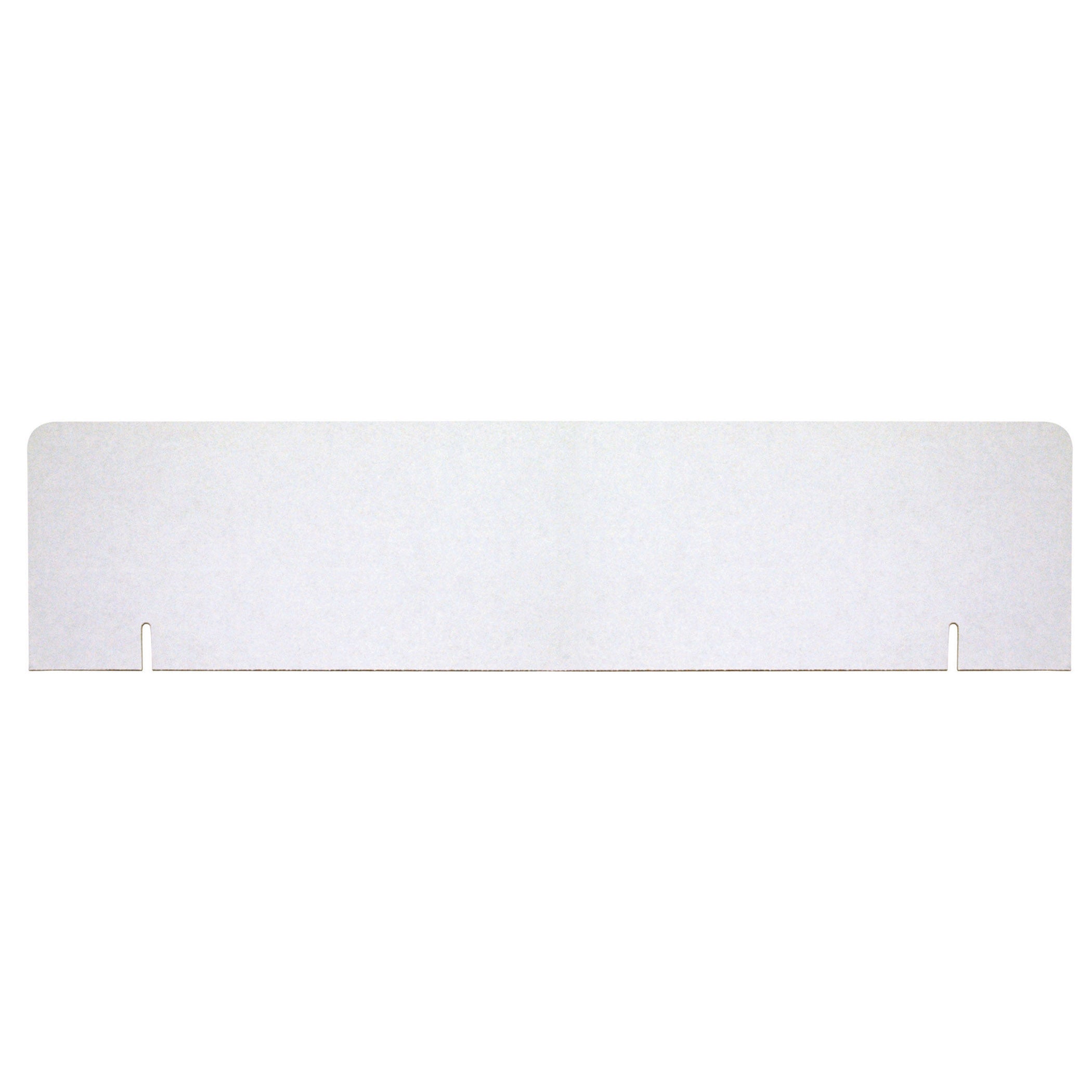 Presentation Board Headers, White, 36" x 9.5", Pack of 12 Boards