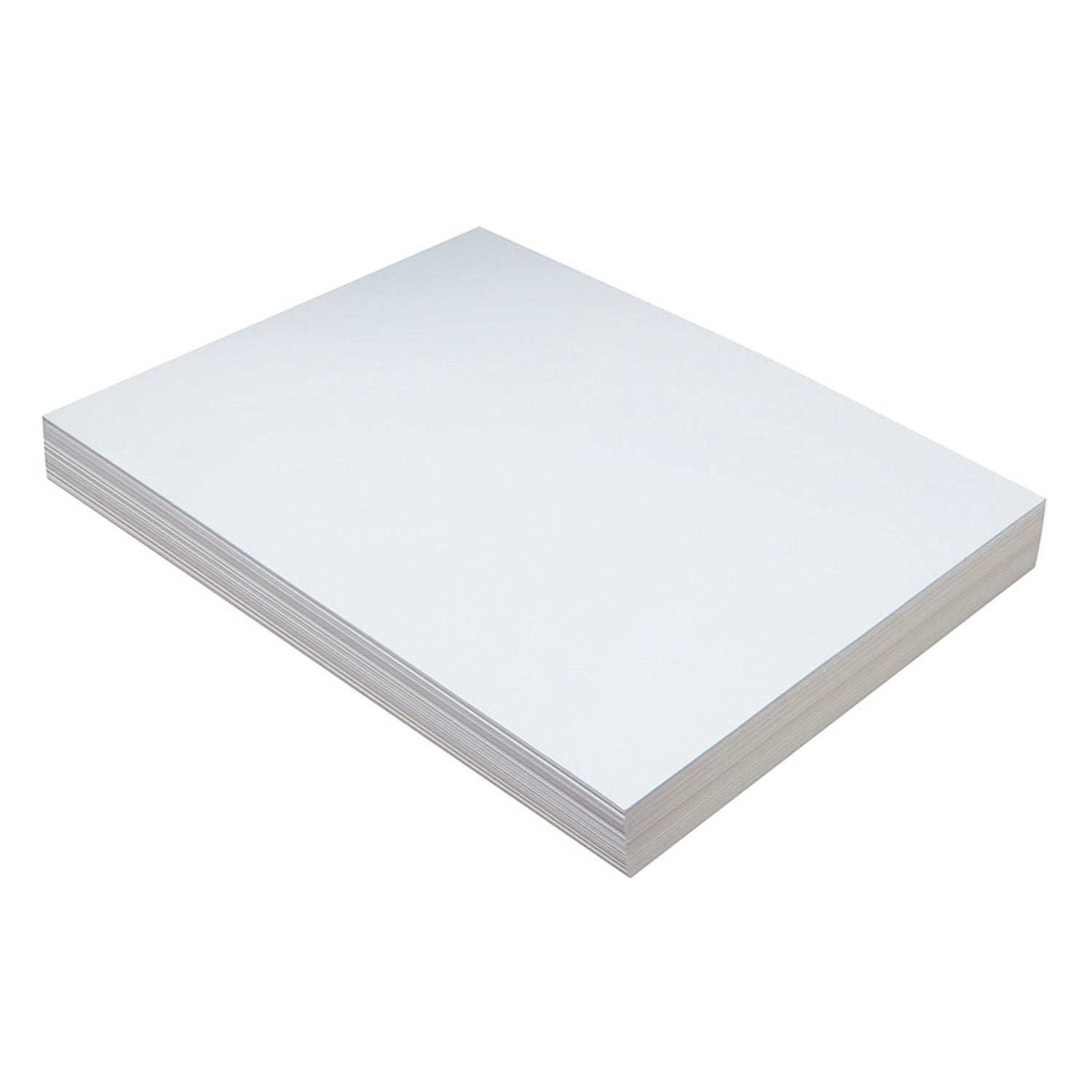 Heavyweight Tagboard, White, 9" x 12", 100 Sheets Per Pack, 2 Packs