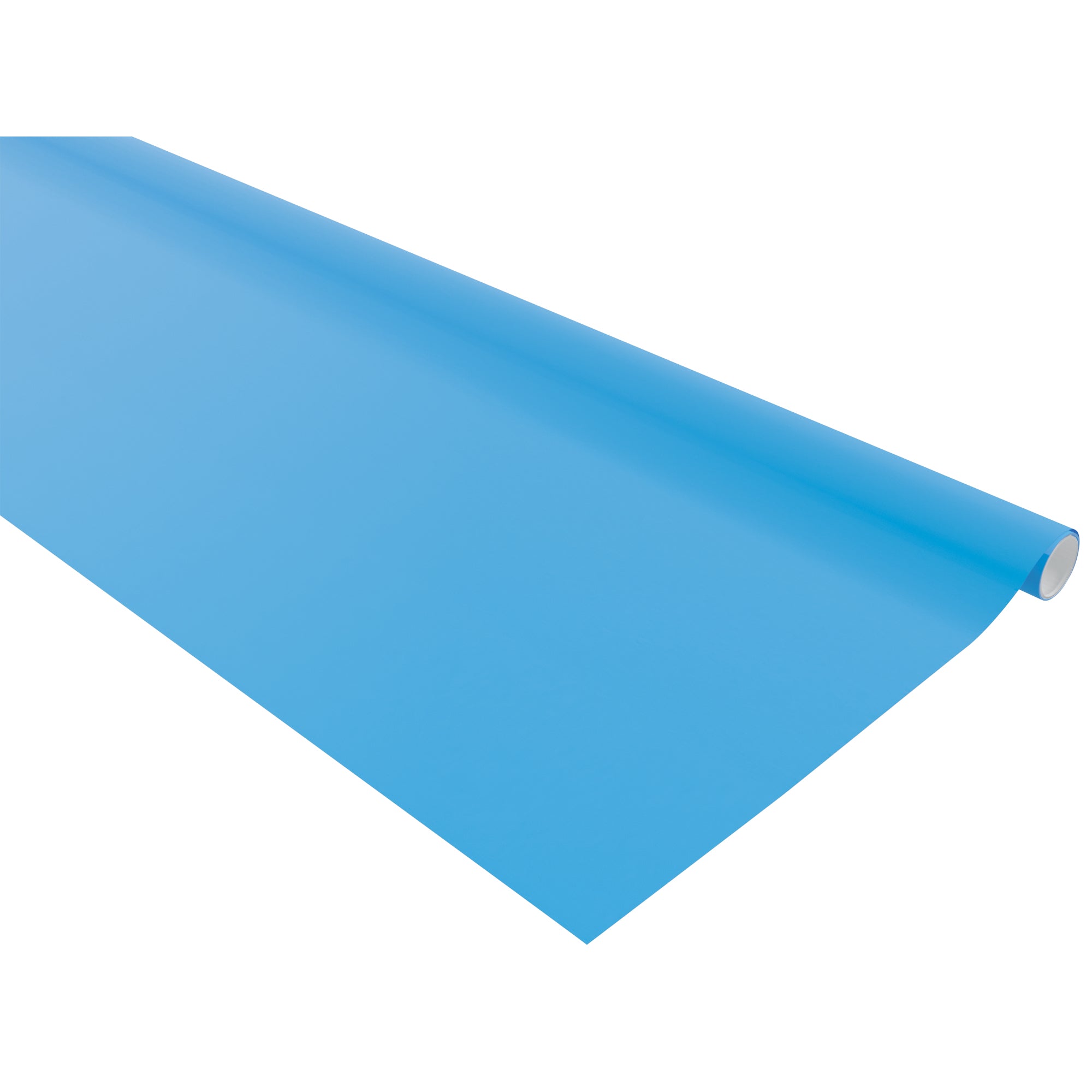 Bulletin Board Art Paper, Brite Blue, 48" x 12', 4 Rolls