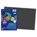 Construction Paper, Black, 12" x 18", 50 Sheets Per Pack, 5 Packs - A1 School Supplies