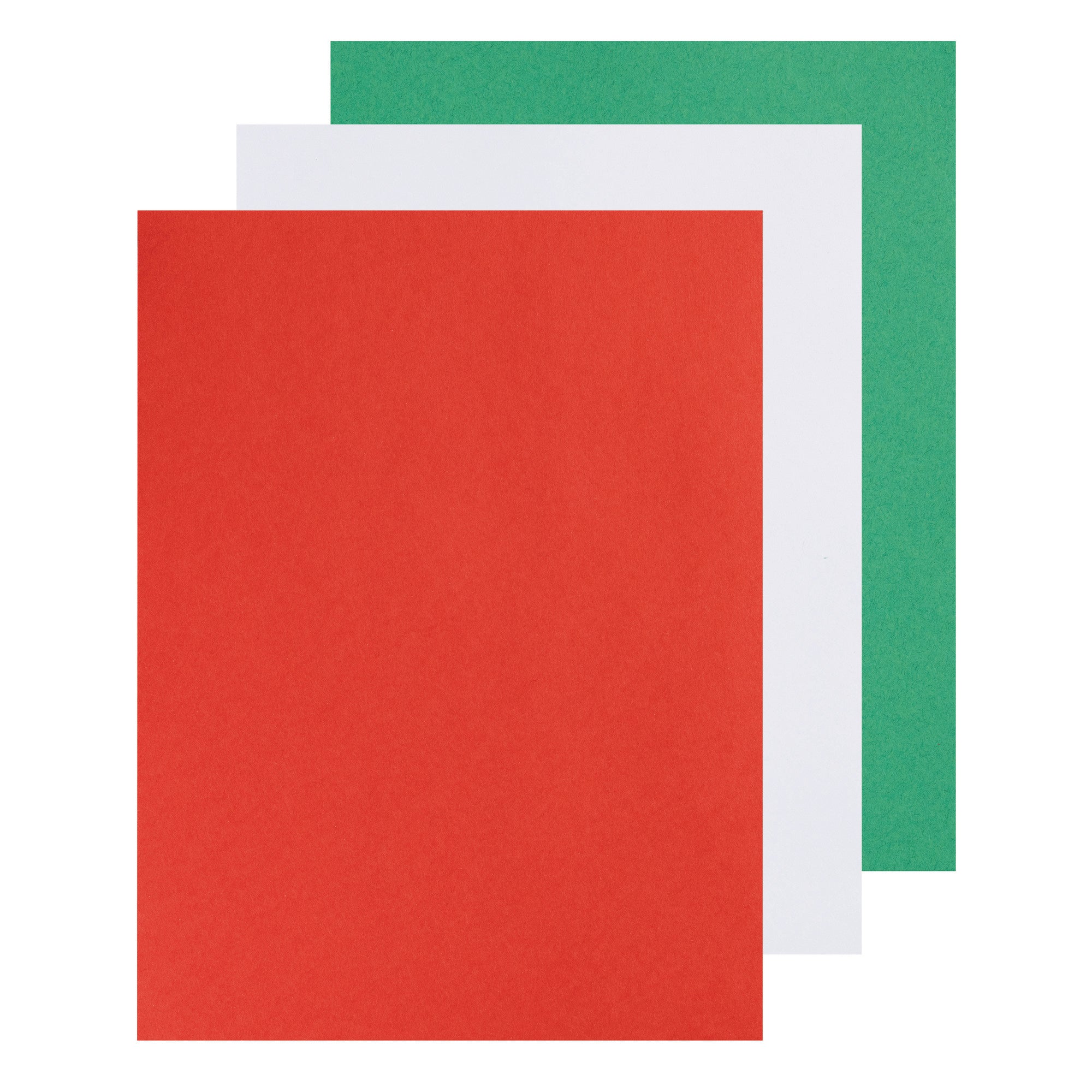 Construction Paper, Holiday Assortment, 9" x 12", 150 Sheets Per Pack, 3 Packs