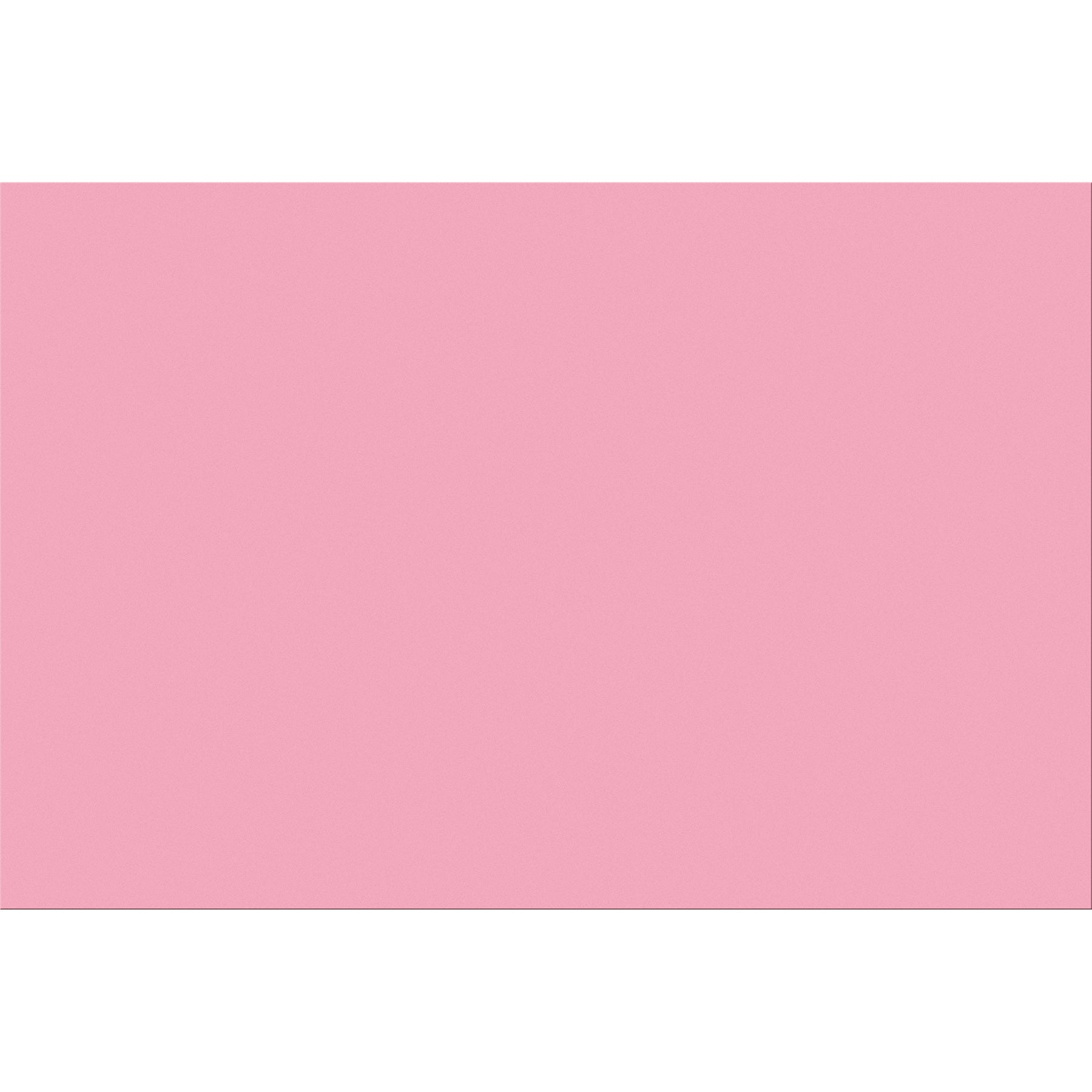 Construction Paper, Pink, 12" x 18", 100 Sheets Per Pack, 5 Packs