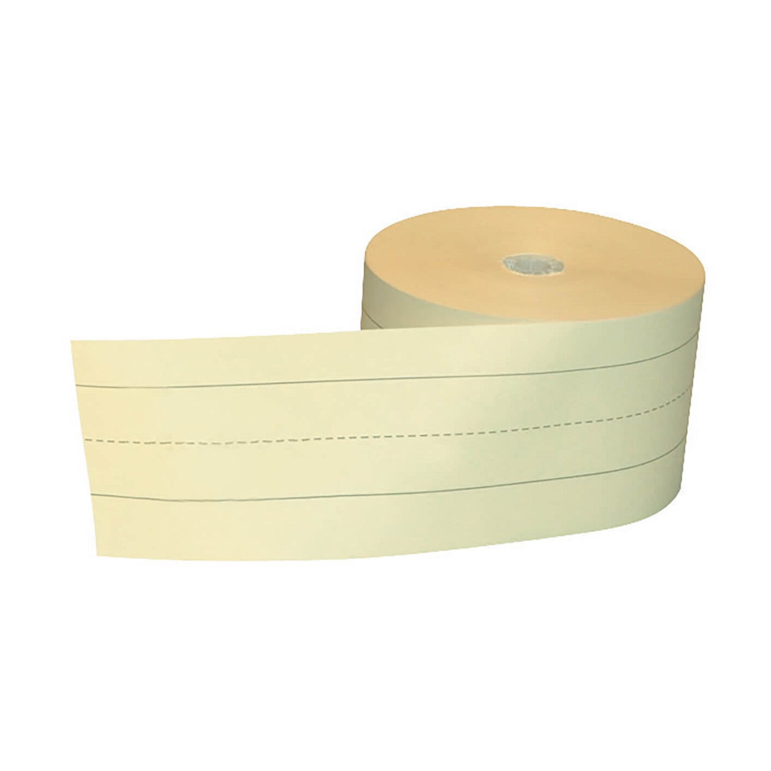 Sentence Strip Roll, Manila, 1-1/2" x 3/4" Ruled 3" x 200', 1 Roll