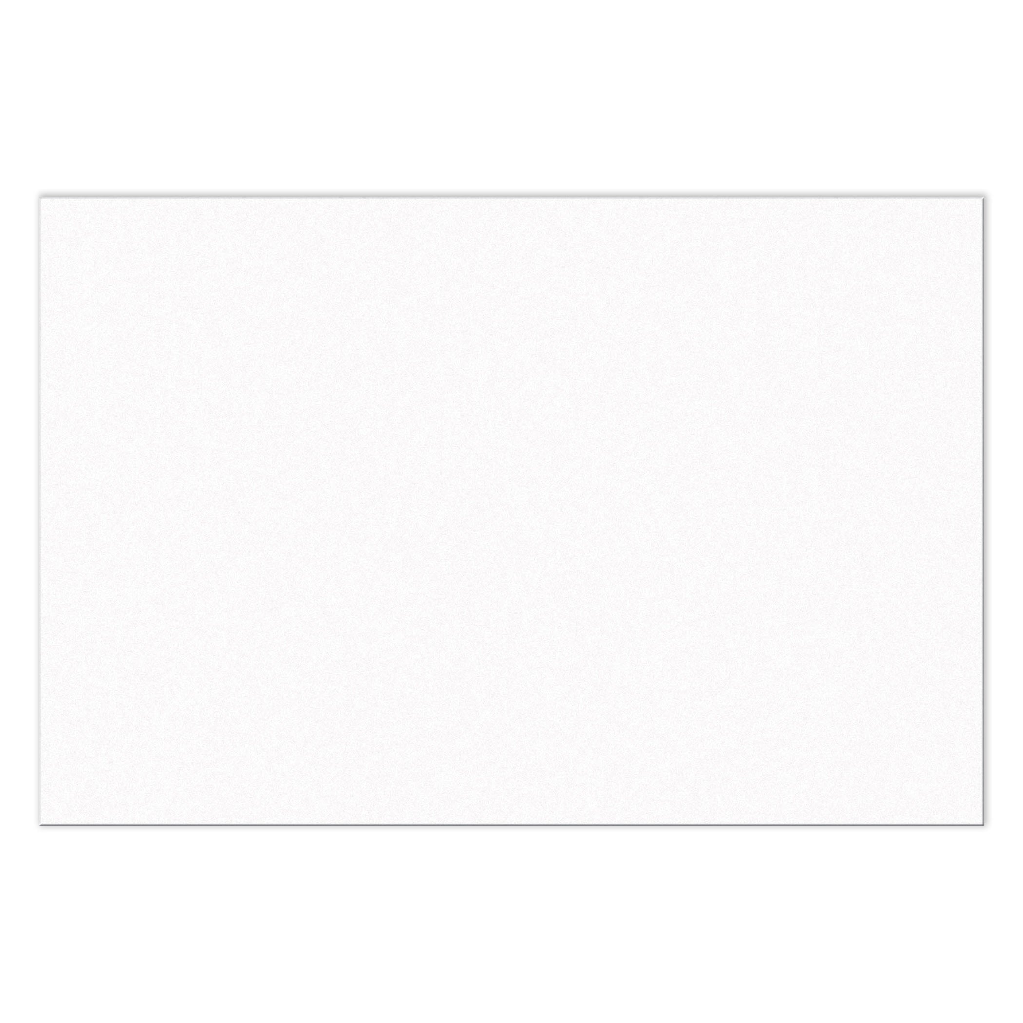 Construction Paper, Bright White, 12" x 18", 100 Sheets Per Pack, 5 Packs - A1 School Supplies