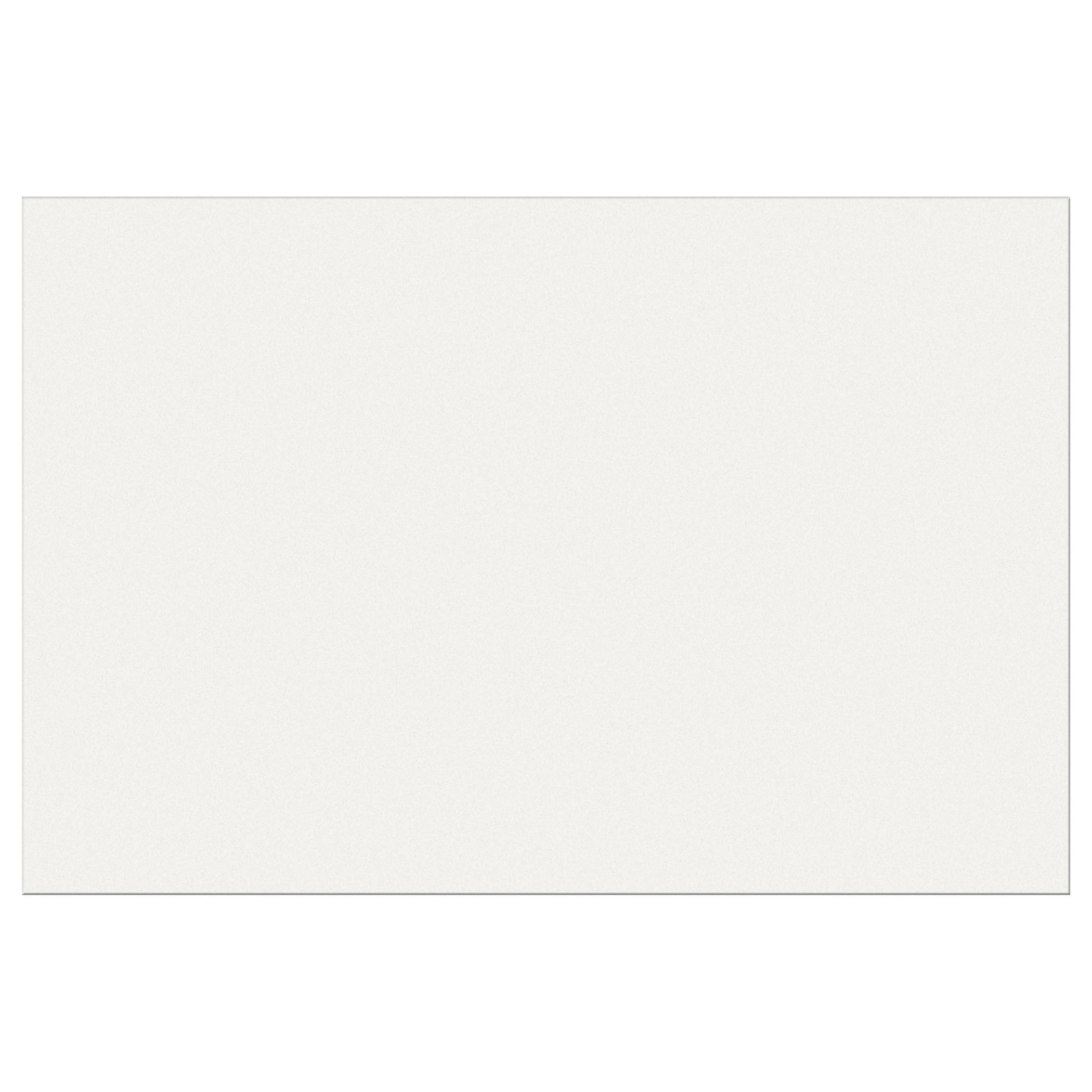 Construction Paper, White, 12" x 18", 50 Sheets Per Pack, 5 Packs