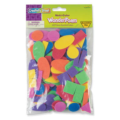 Shapes Assortment, Assorted Colors & Sizes, 264 Pieces - A1 School Supplies