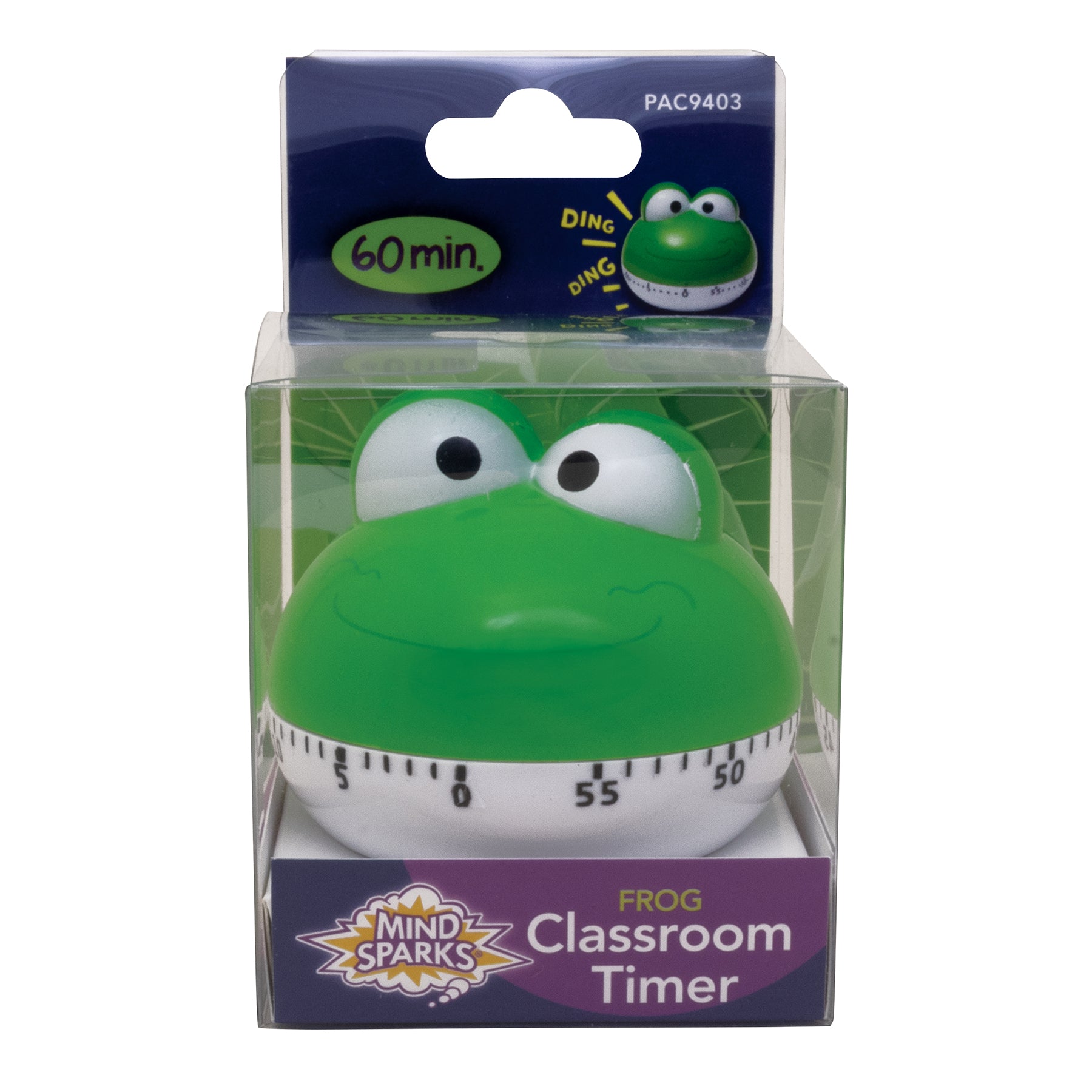 Classroom Timer Frog, Frog, Approx. 2-1/4" Height, Pack of 3