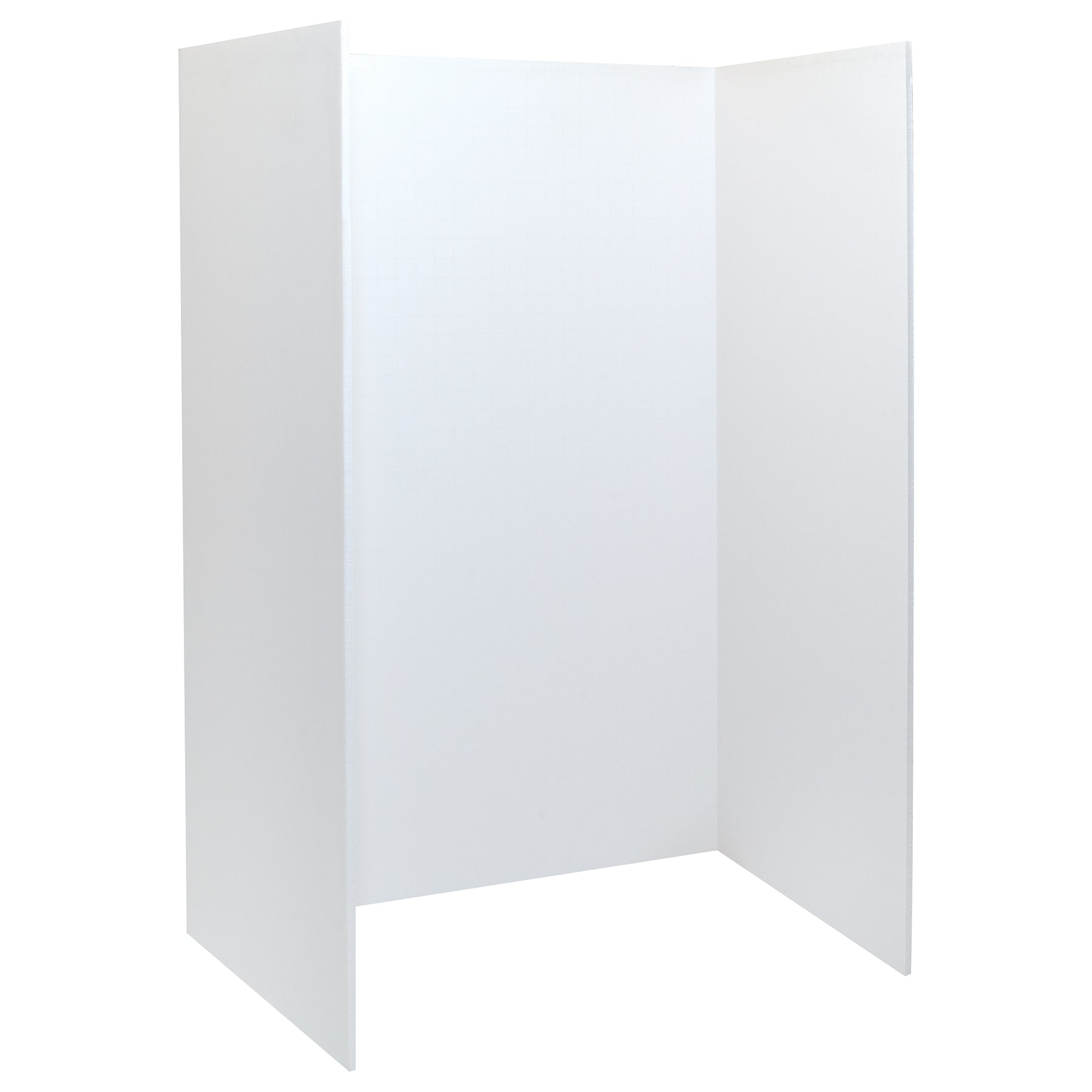 Foam Presentation Board, White, 1/2" Faint Grid 28" x 22", Pack of 3