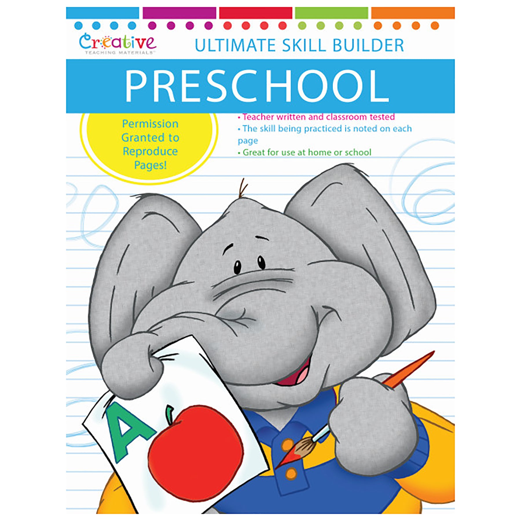 Preschool Skills Workbook & Flashcard Bundle