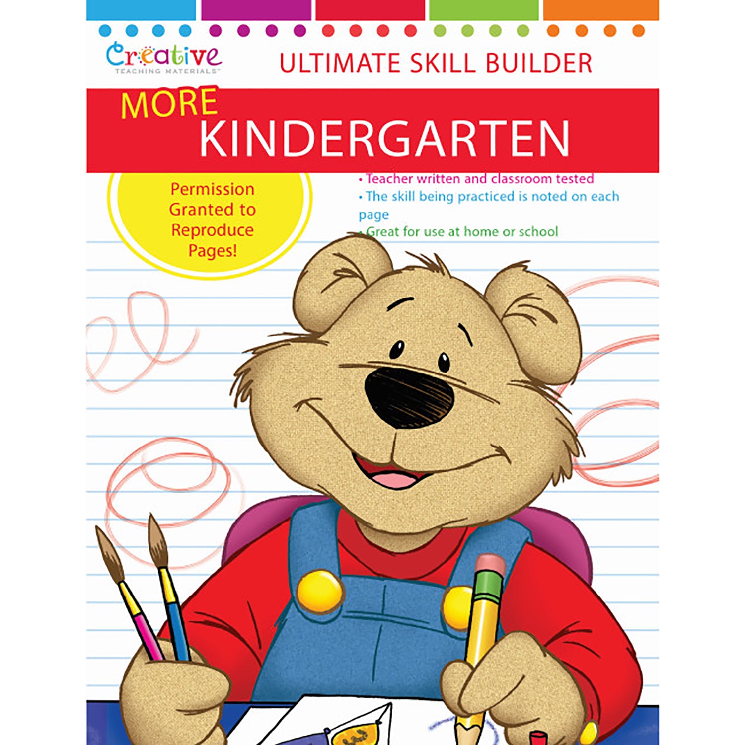 More Kindergarten Skills Workbook & Flashcard Bundle