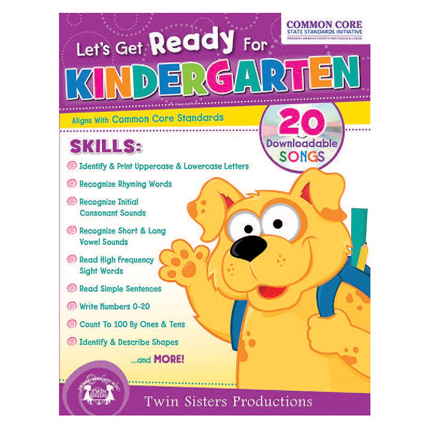 Preschool-Kindergarten Workbook Bundle, Set of 5