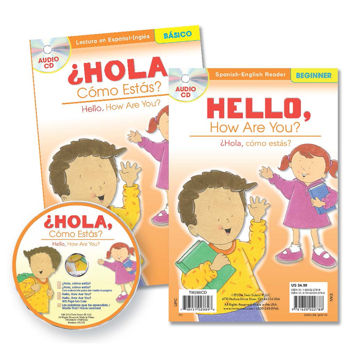 Spanish-English Readers with Audo CD Bundle, Set of 12