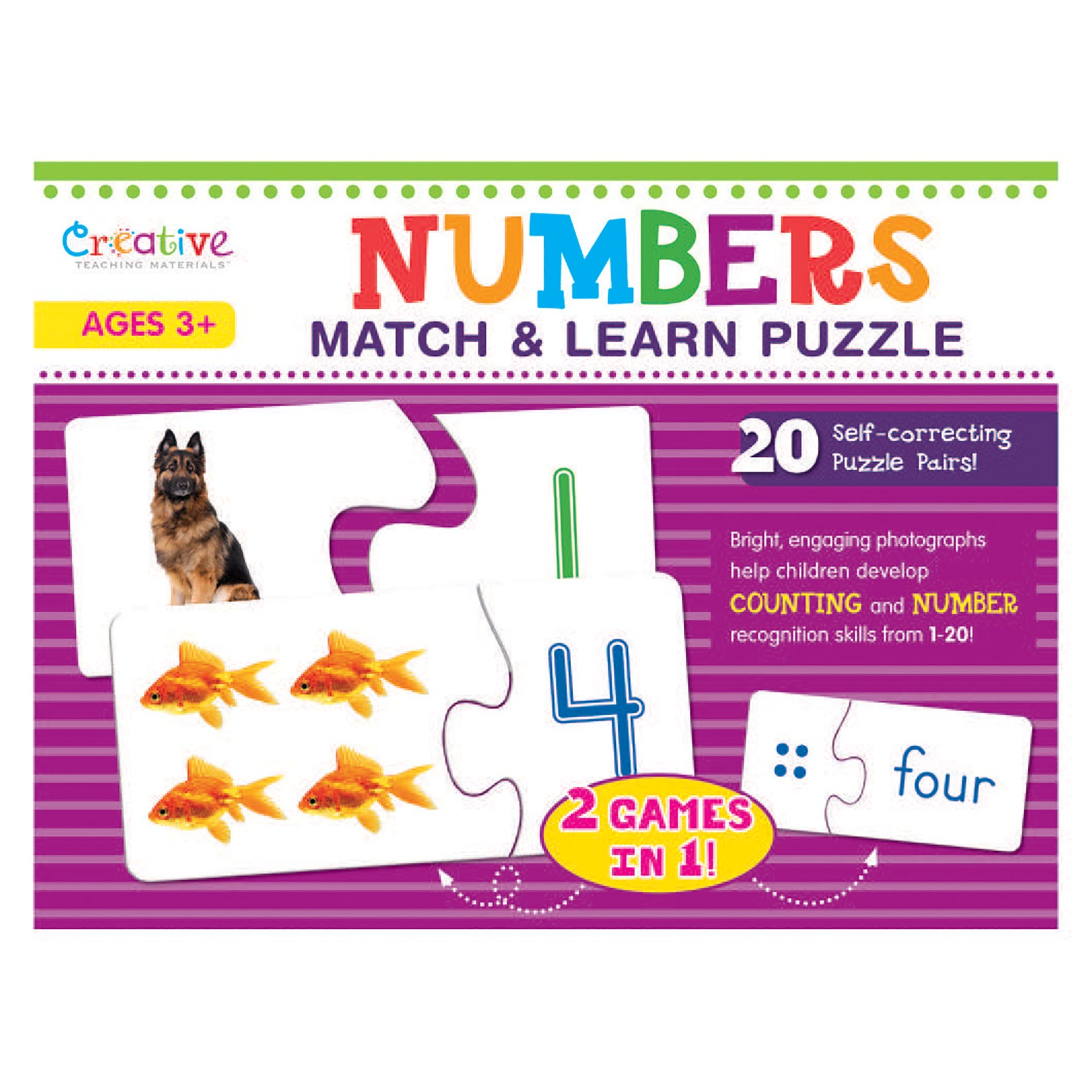 Numbers Puzzle Bundle, Set of 2