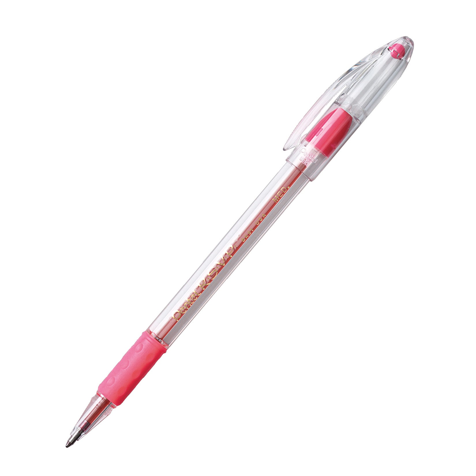 R.S.V.P.® Ballpoint Pen, Medium Point, Pink, Pack of 24 - A1 School Supplies