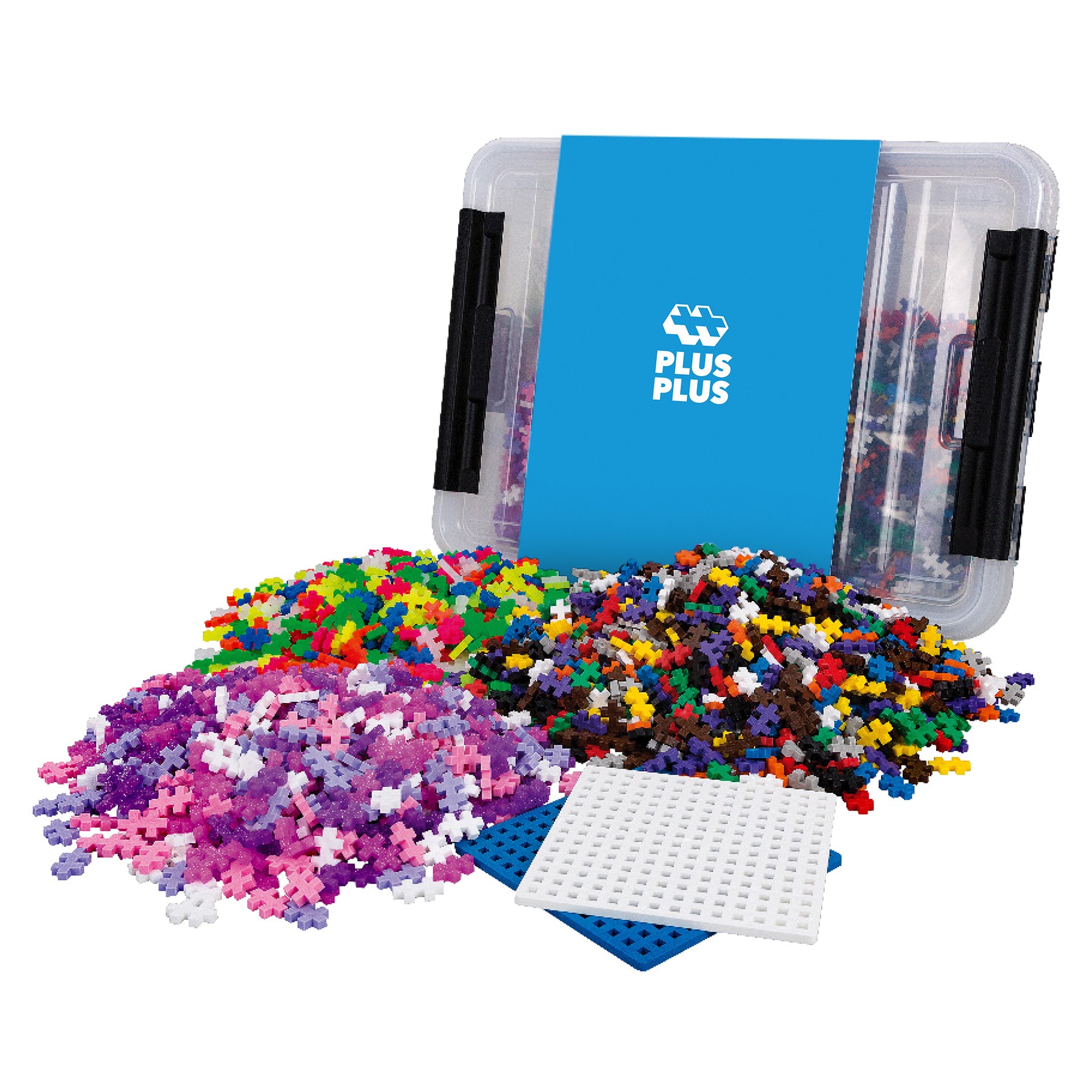 Plus-Plus® 2400-Piece Tub with 2 Baseplates