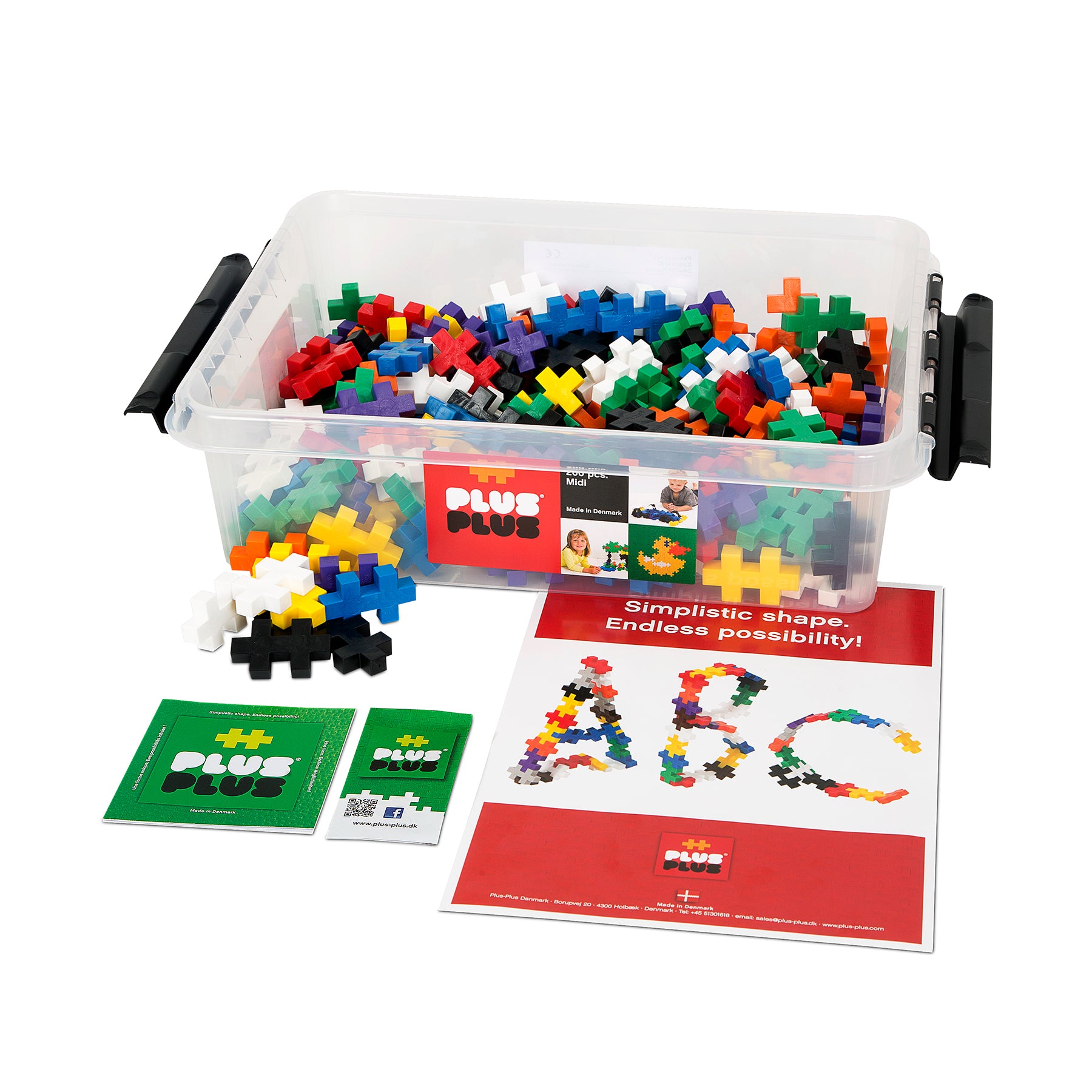 Building Blocks Big Basic Mix, 200-Piece Tub