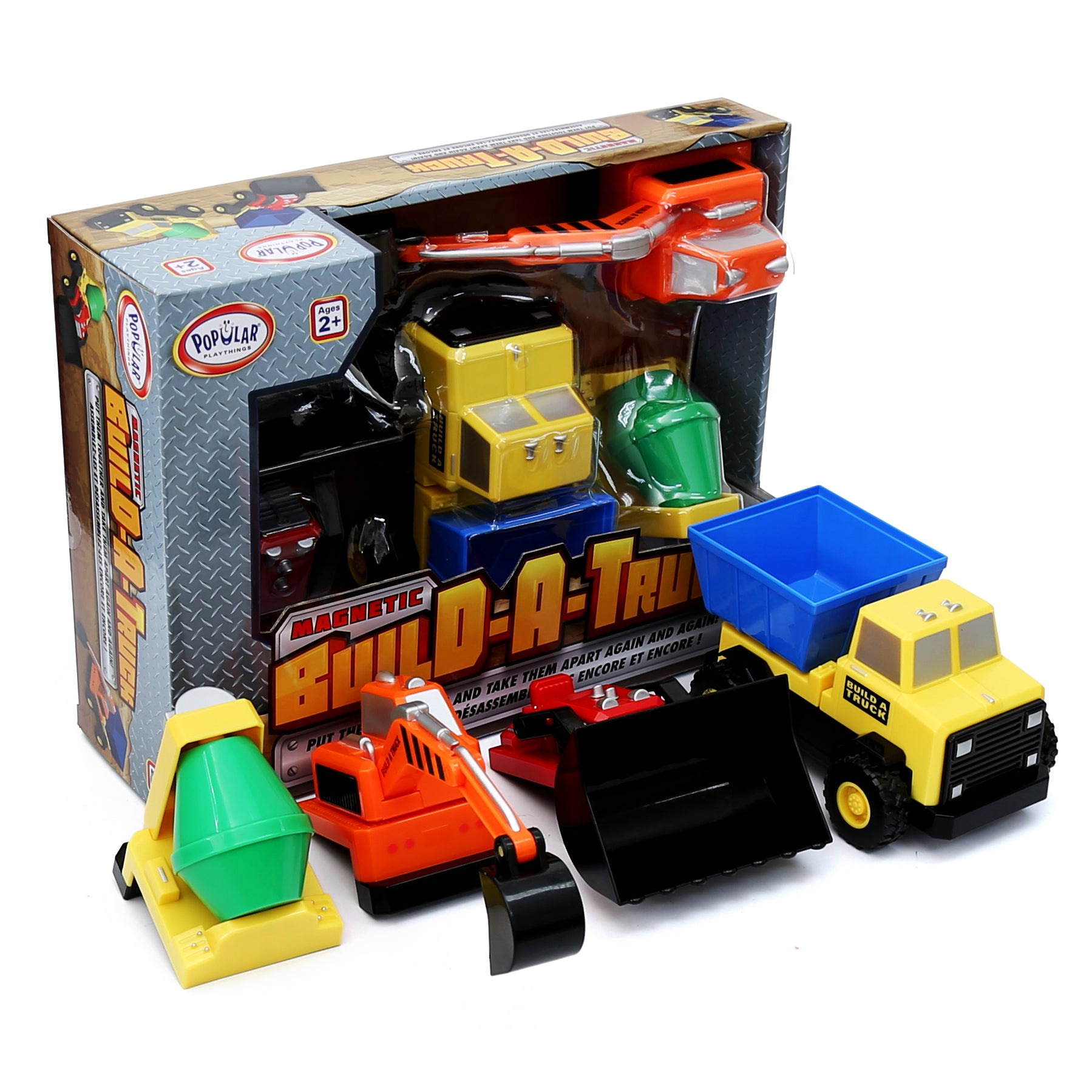 Magnetic Build-a-Truck™ Construction