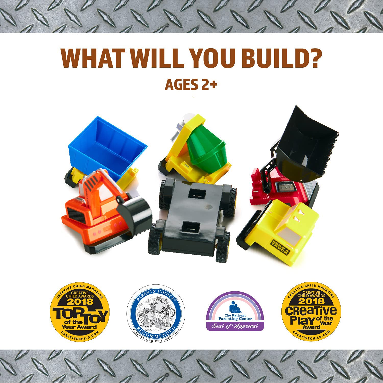 Magnetic Build-a-Truck™ Construction