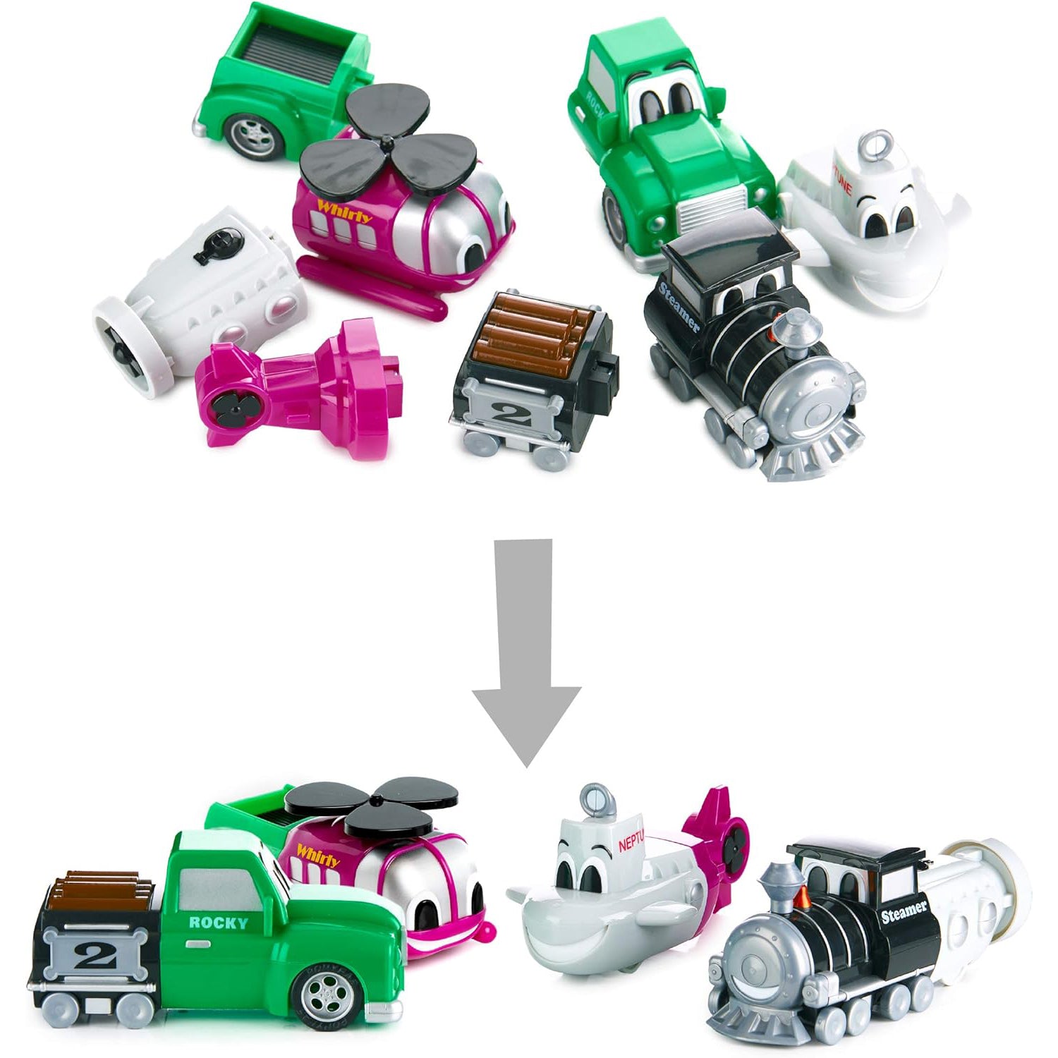Magnetic Mix or Match® Junior, Set 2