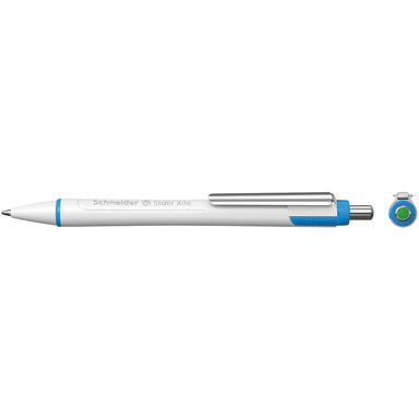 Slider Xite XB Refillable + Retractable Ballpoint Pen, 1.4 mm, Green Ink, Box of 10 Pens - A1 School Supplies