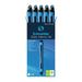 Slider Memo Ballpoint Pen, Viscoglide Ink, 1.4 mm, Black, Pack of 10 - A1 School Supplies