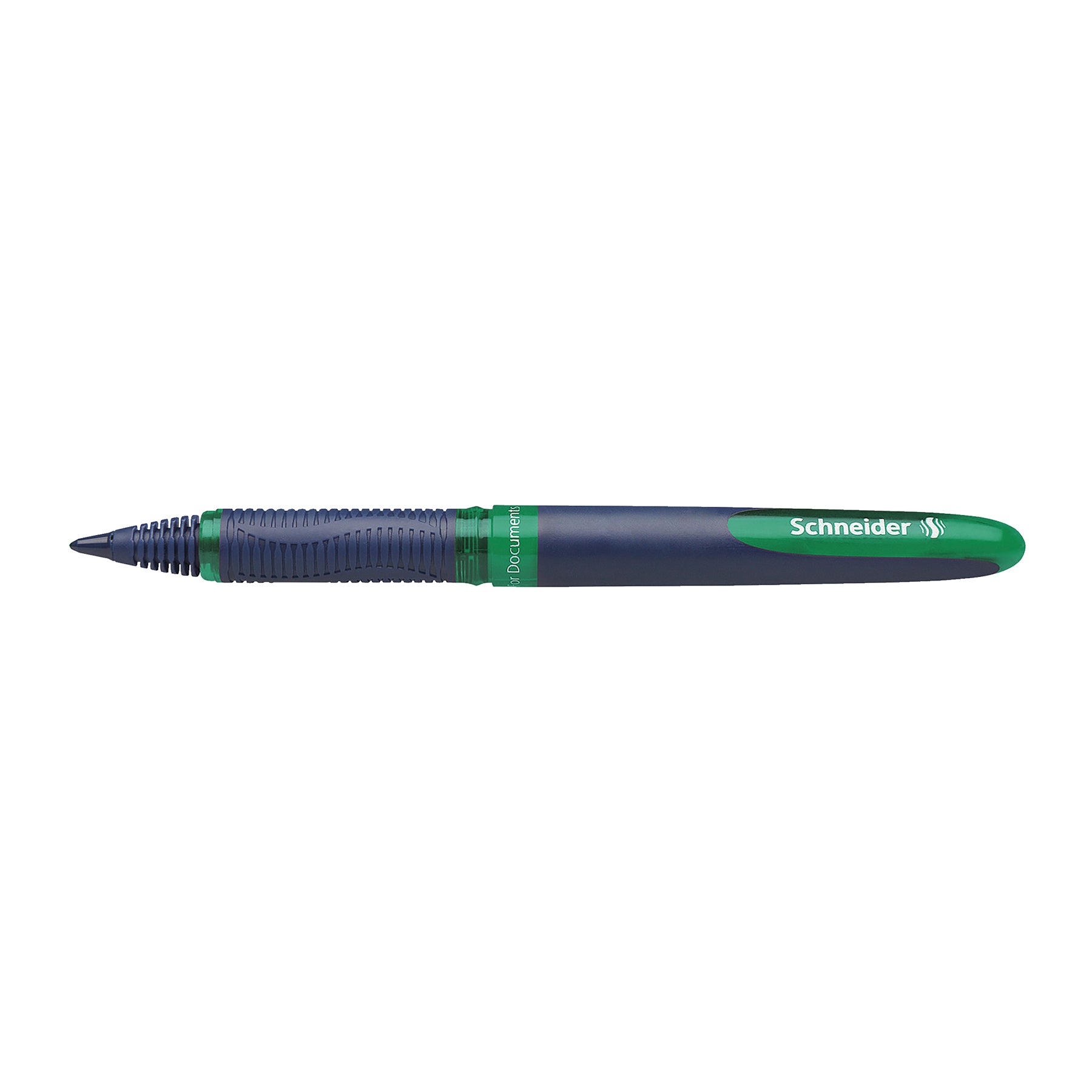 One Business Rollerball Pens, 0.6mm, Green, Pack of 10