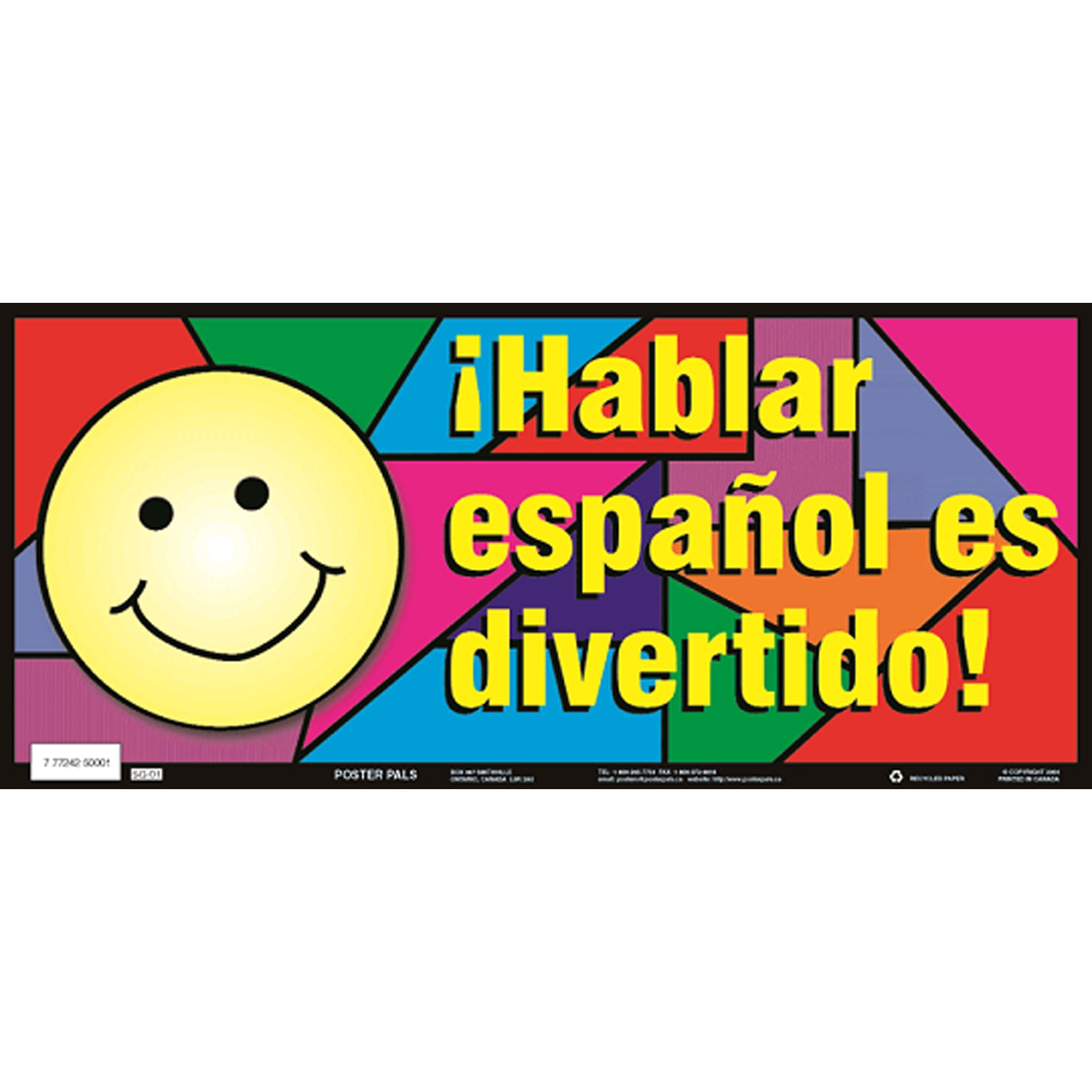 Spanish Variety Poster Set - A1 School Supplies