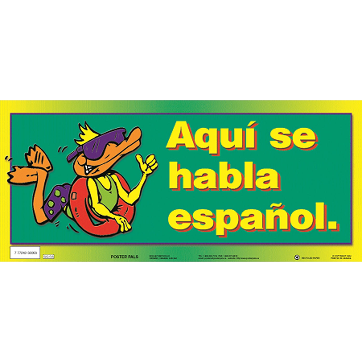 Spanish Variety Poster Set - A1 School Supplies