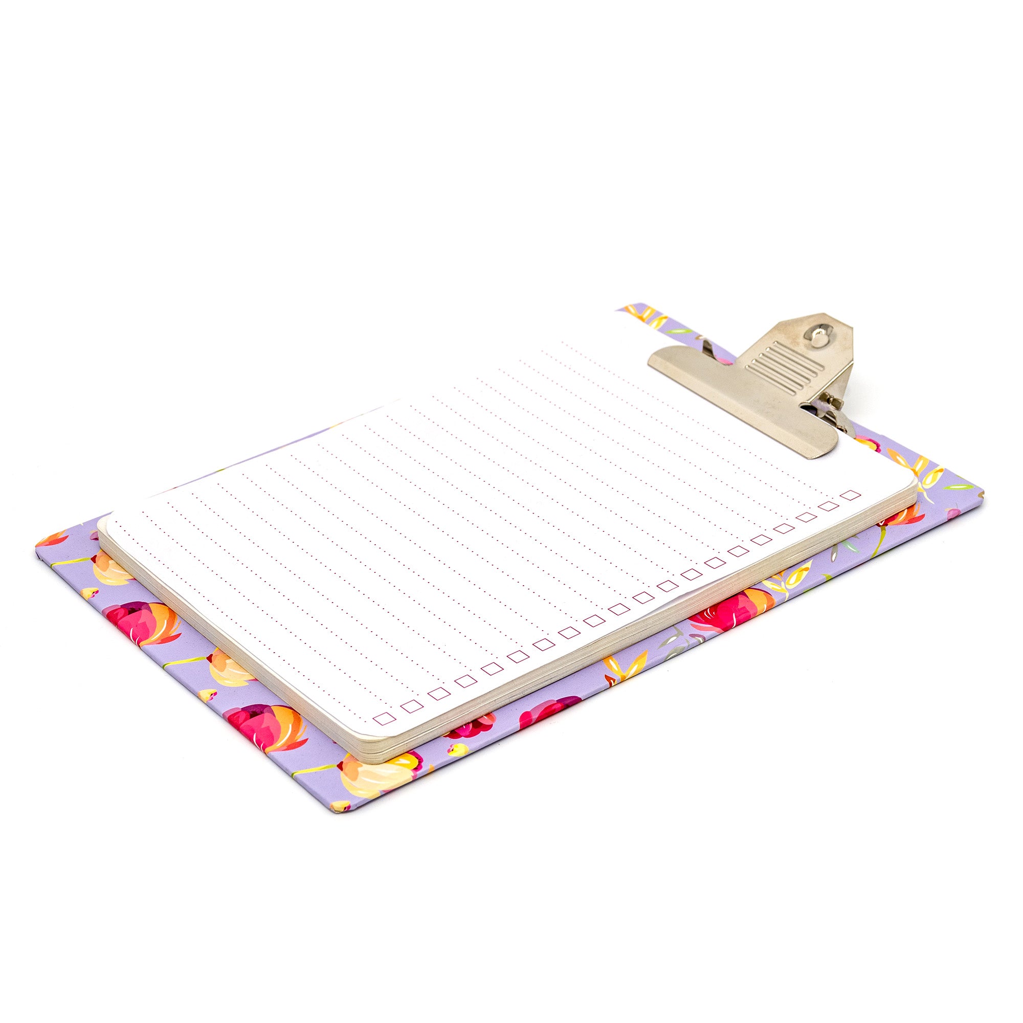 Blossom Clipboard with Pad - Pack 4